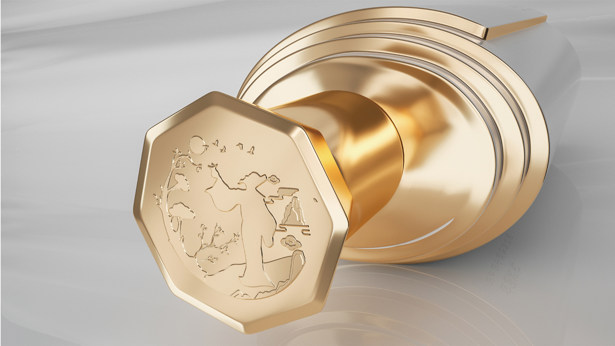 Li Bai's White Liquor Bottle Design