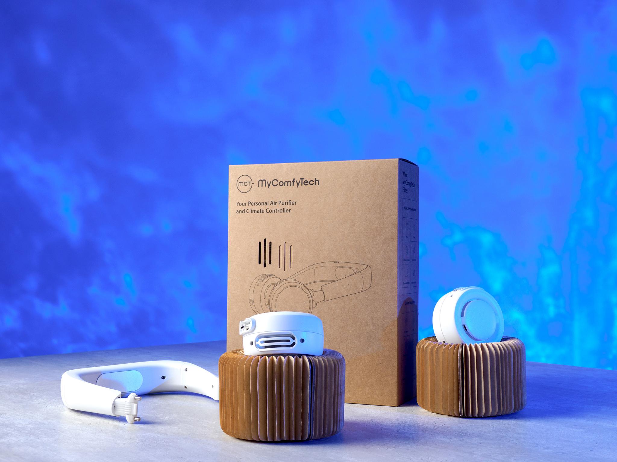 MyComfyTech Headset Air Purifier Packaging
