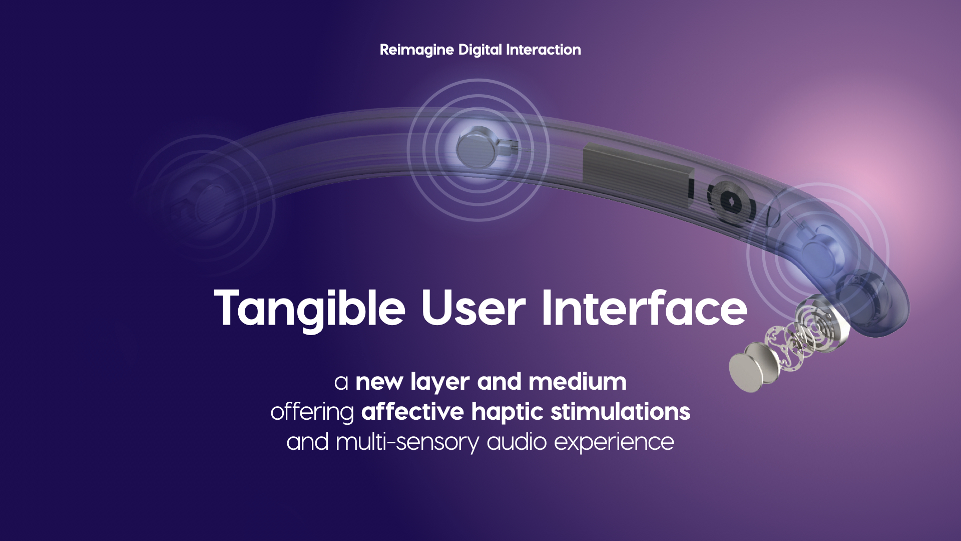 iF Design - Tangio Hapmantics Smart Haptic Headphone
