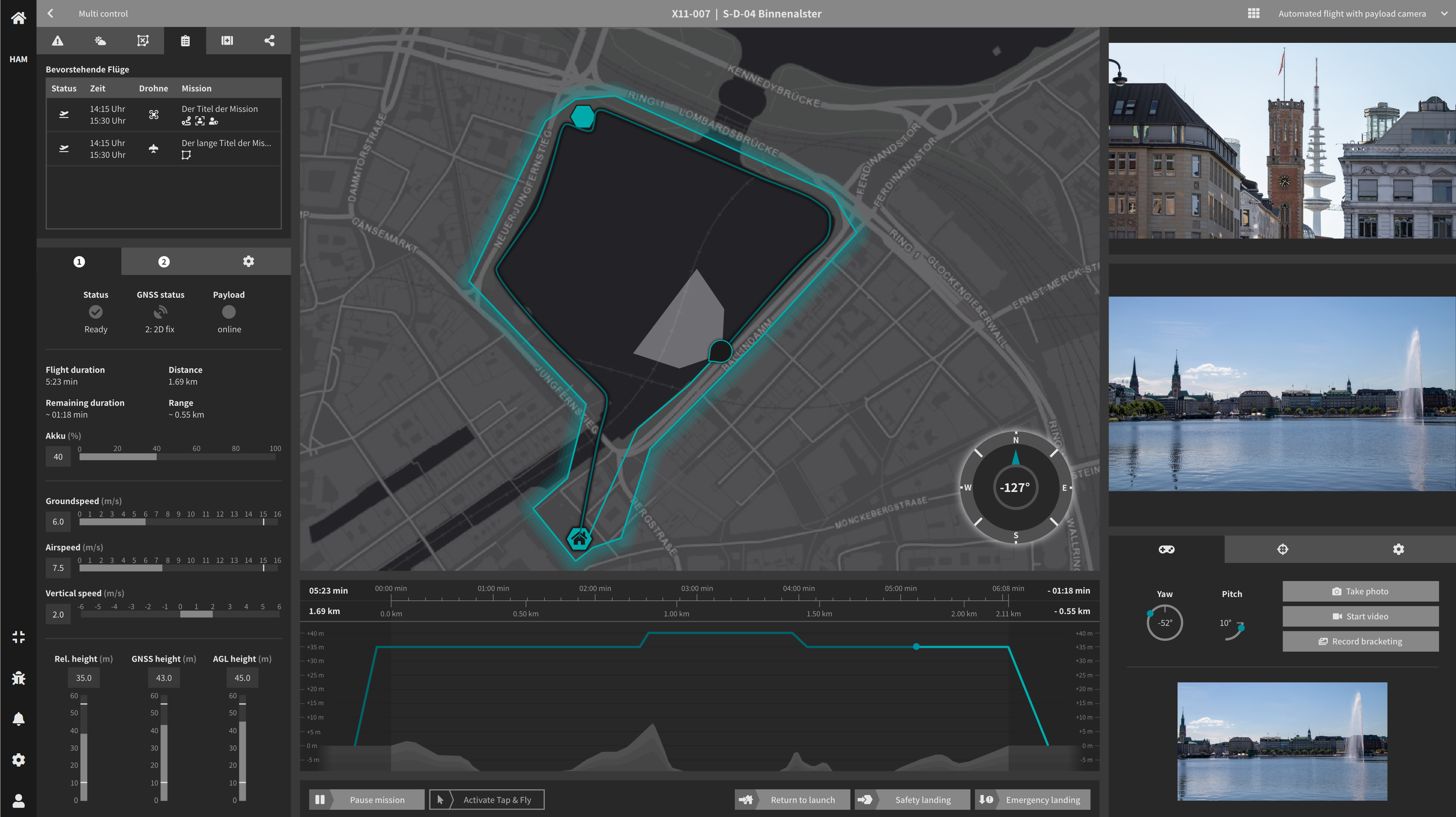 Integrated Control Center for Drones and AMRs