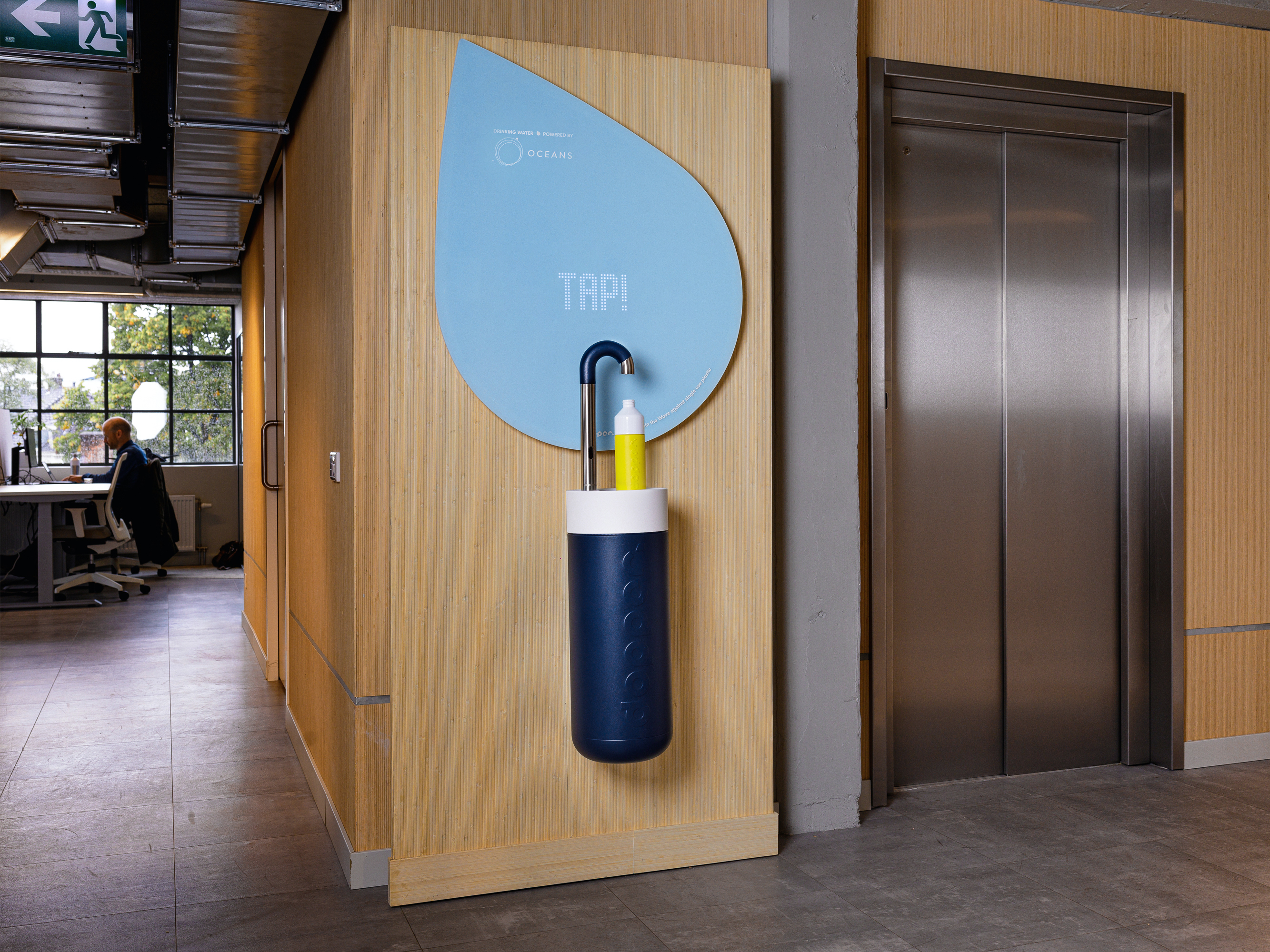 Dopper Water Tap - designed to change behaviour