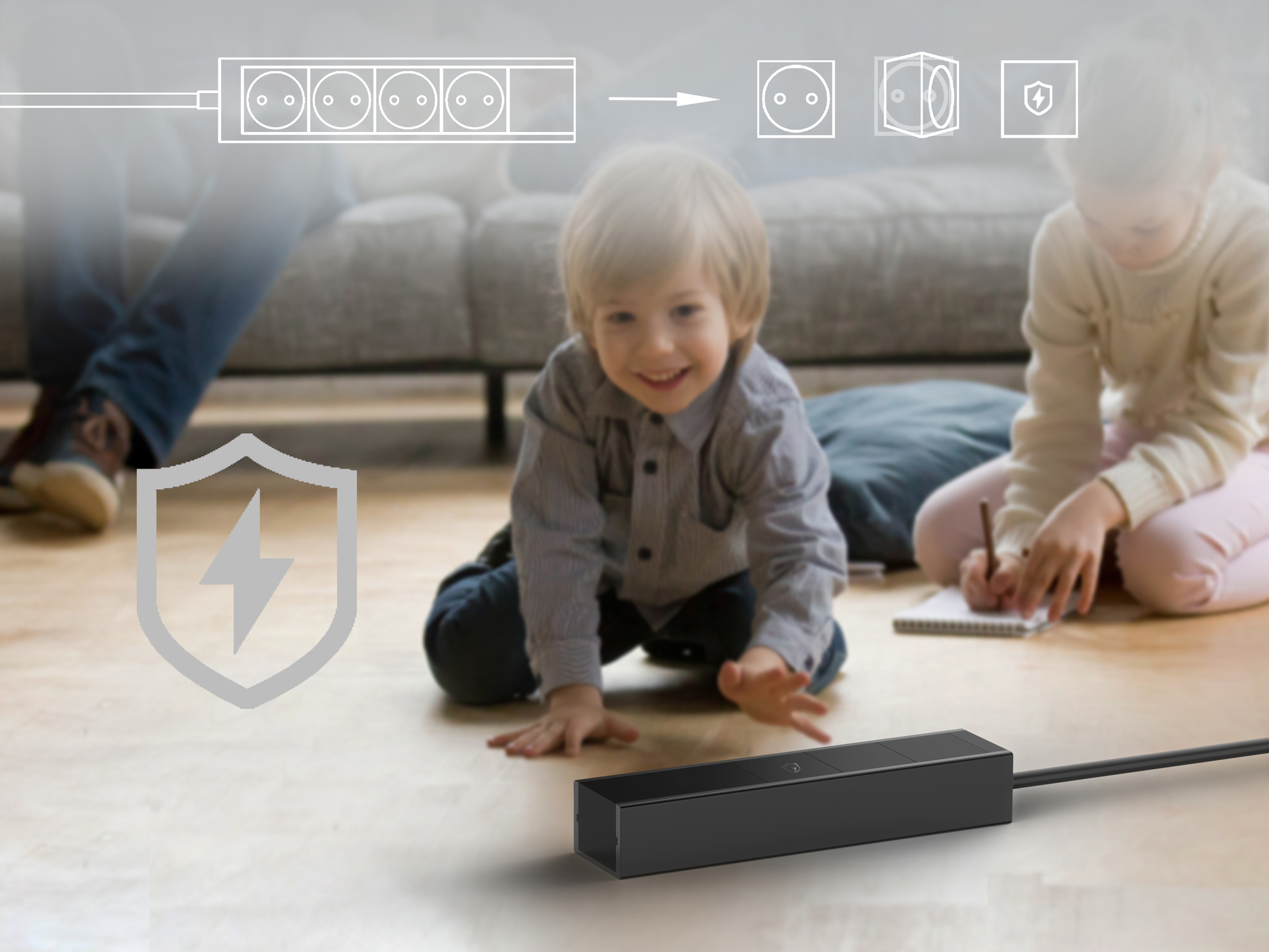 Modular Safety Outlet Extender