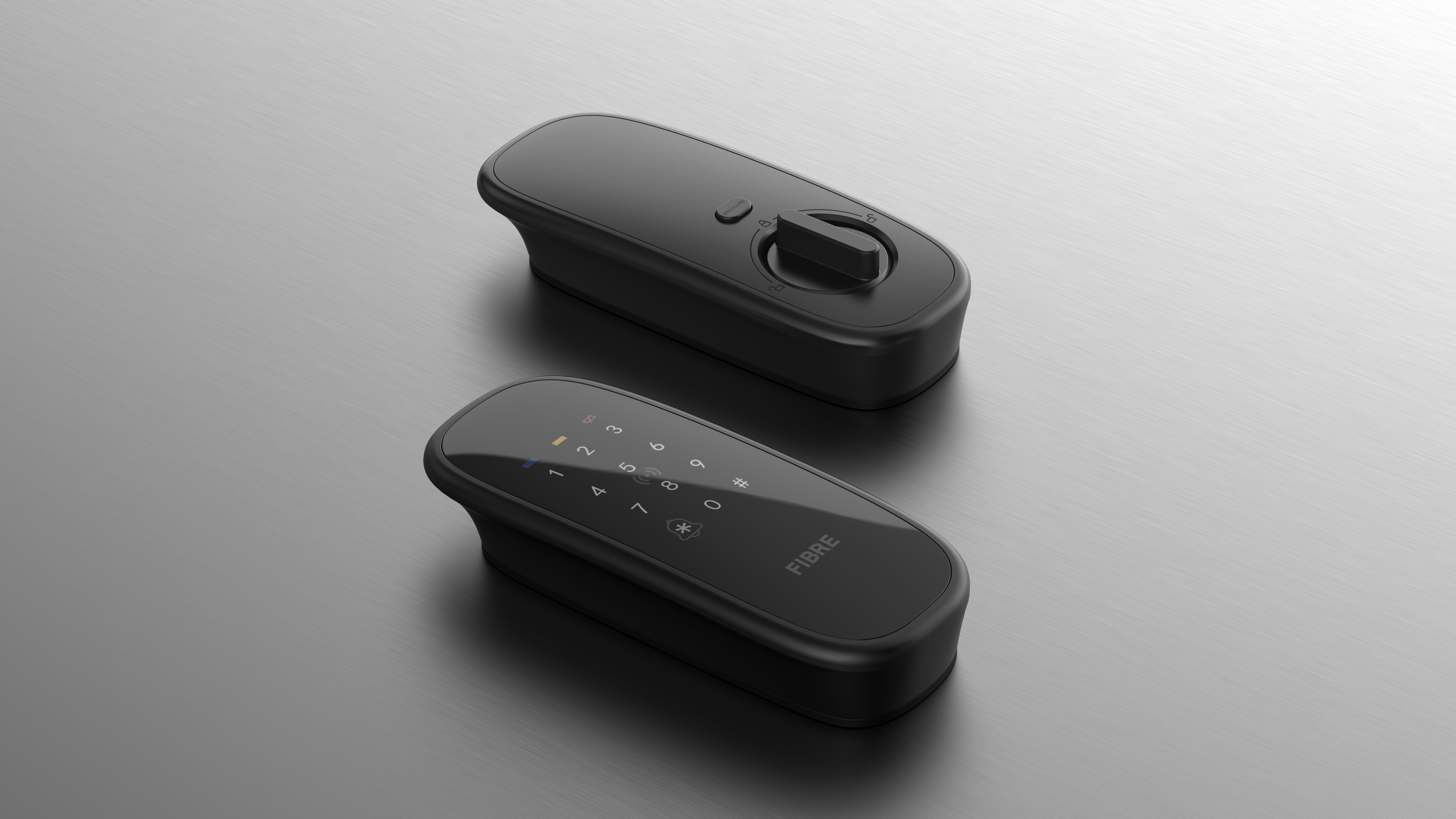 FIBRE MINI Eco-keyless smart push-pull lock