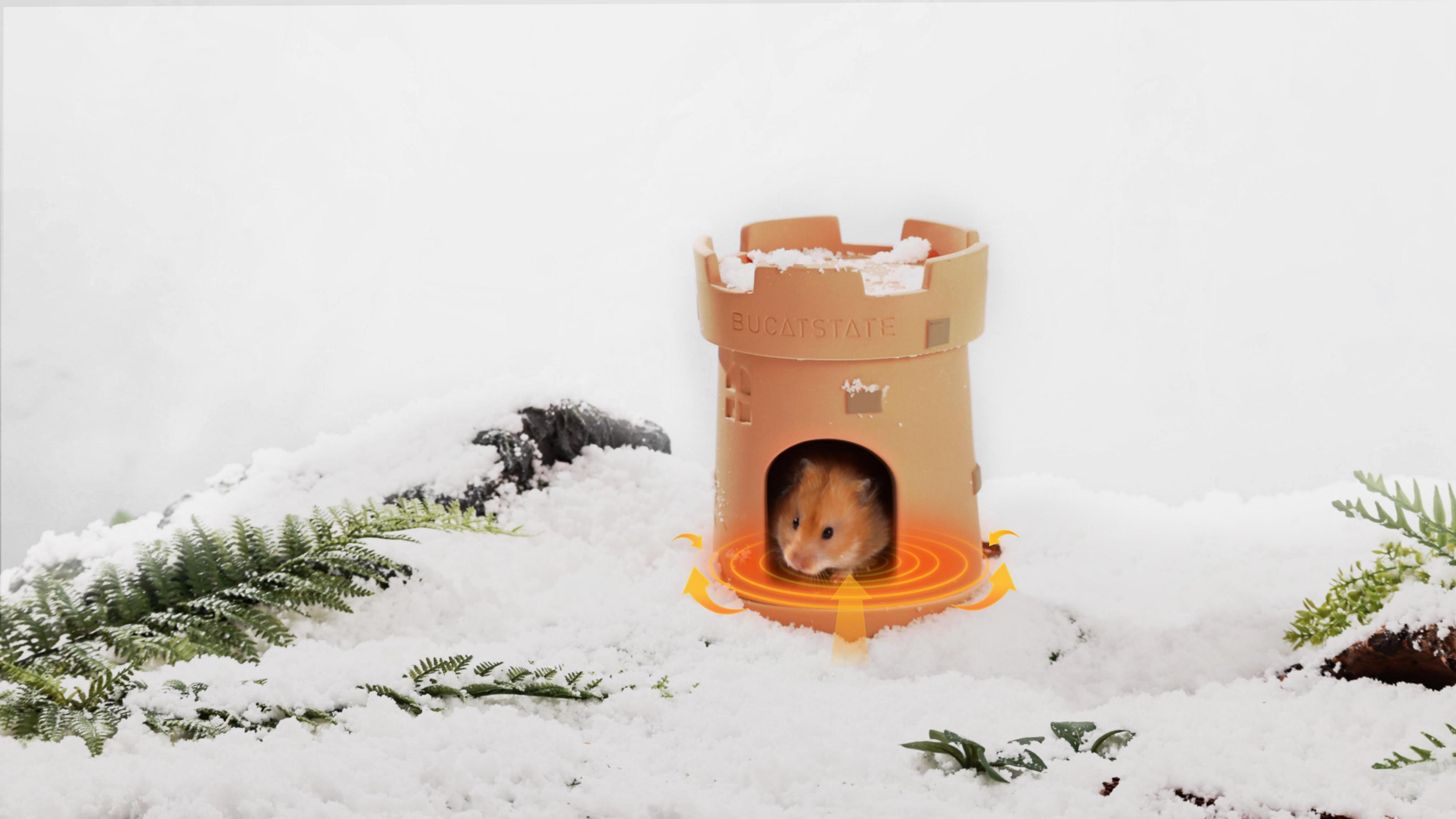 Hamster Castle cold and warm nest