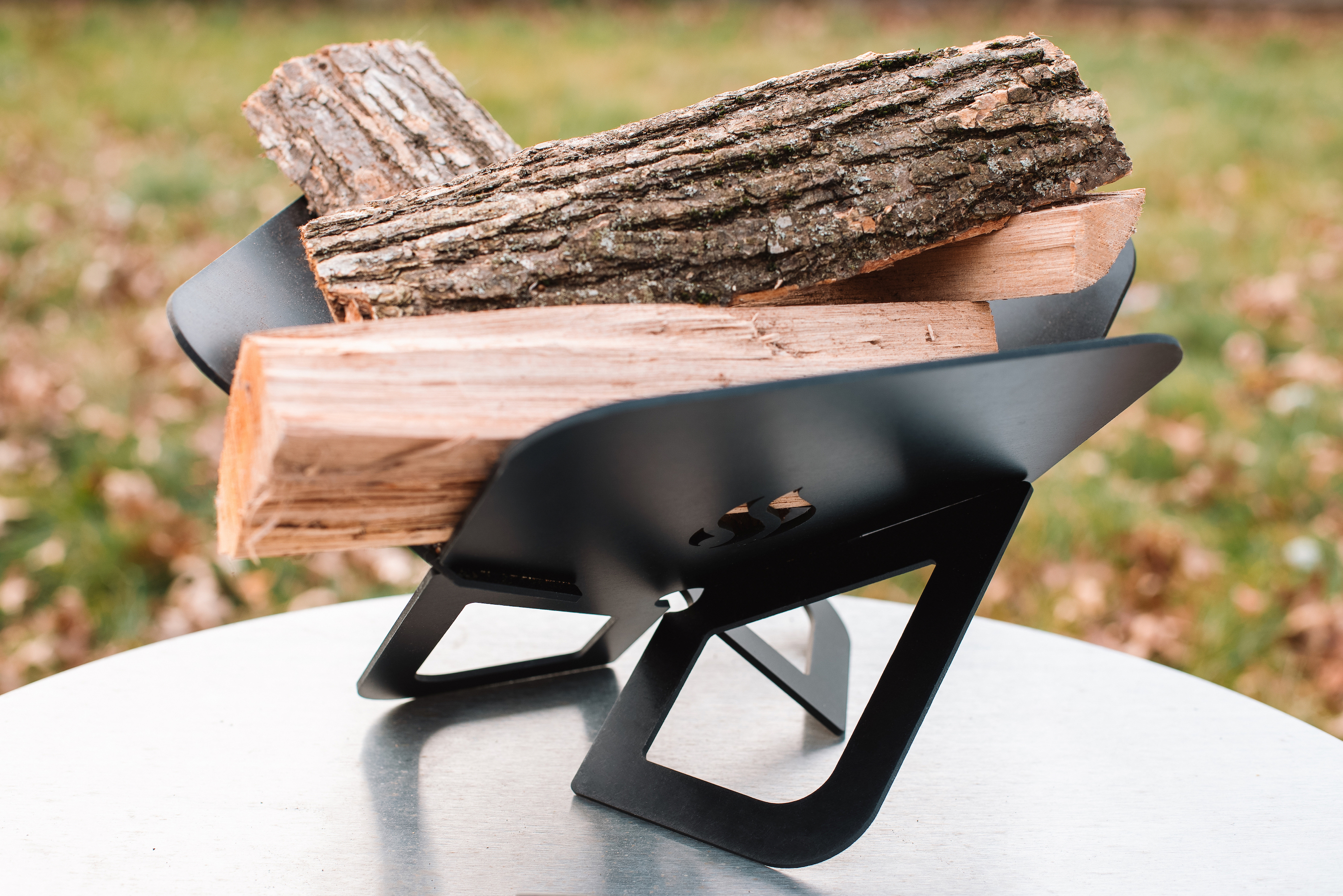 Torched Paper-Size Foldable Fire Pit