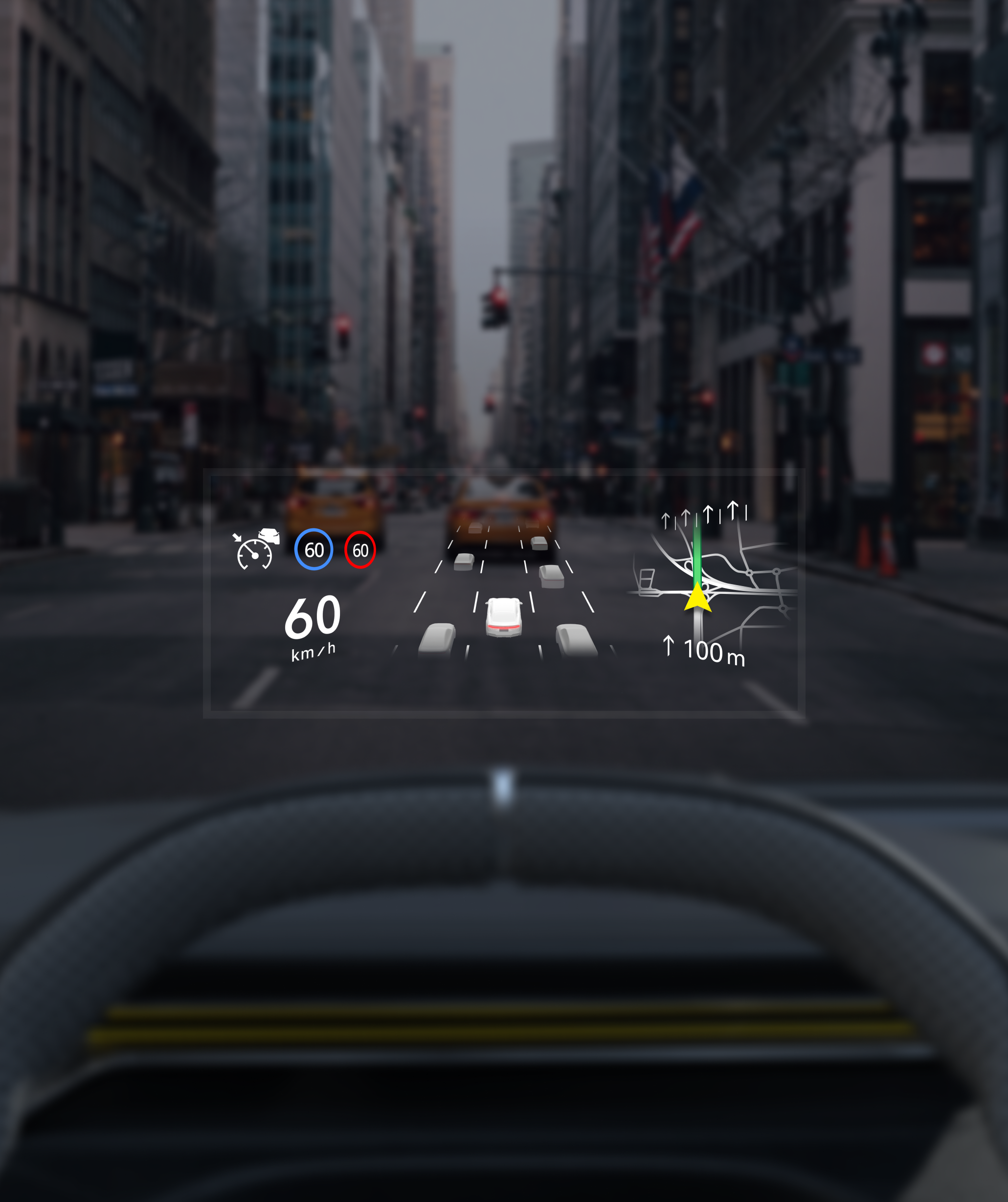 LOTUS EMEYA Head-up display