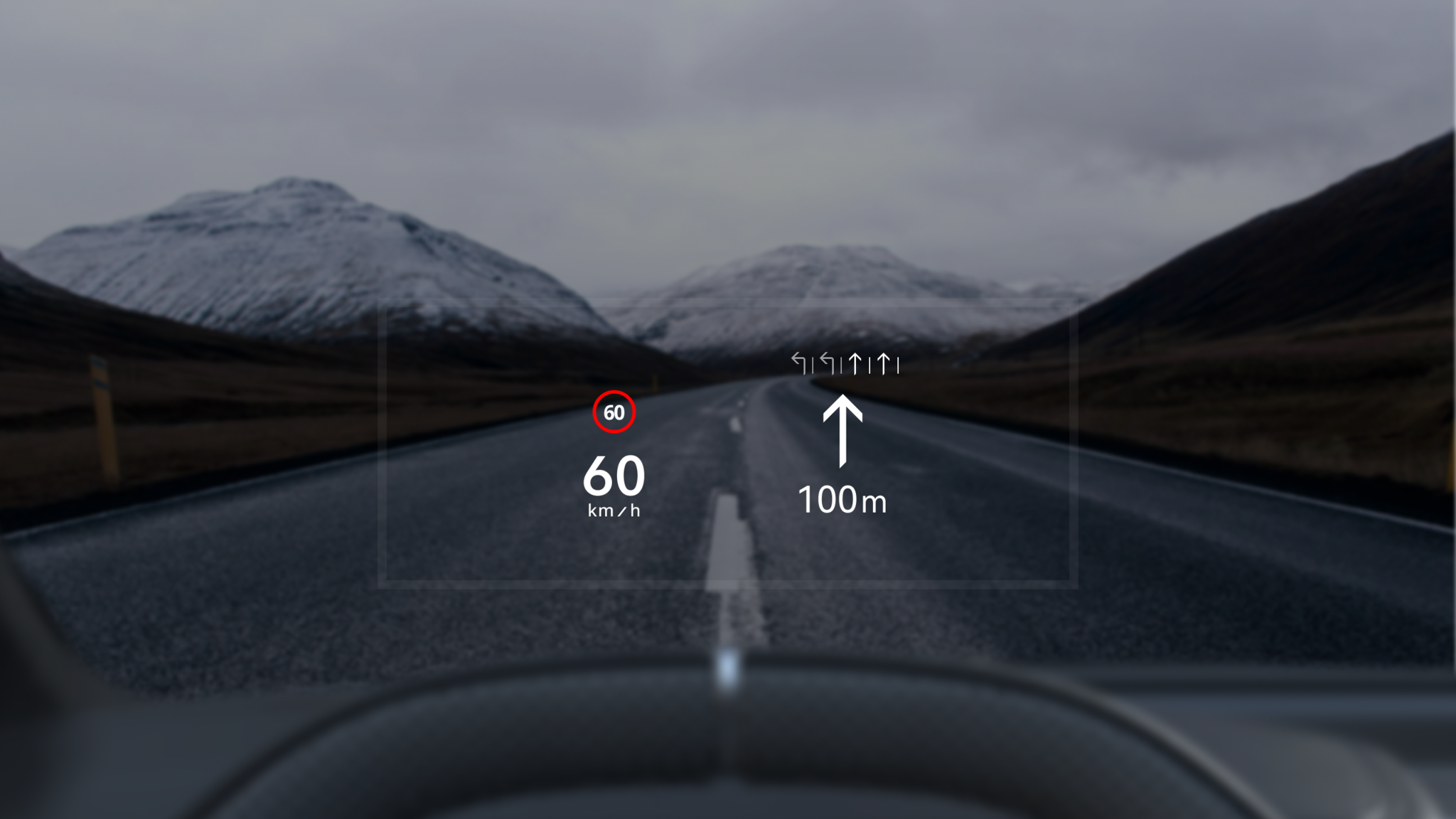 LOTUS EMEYA Head-up display