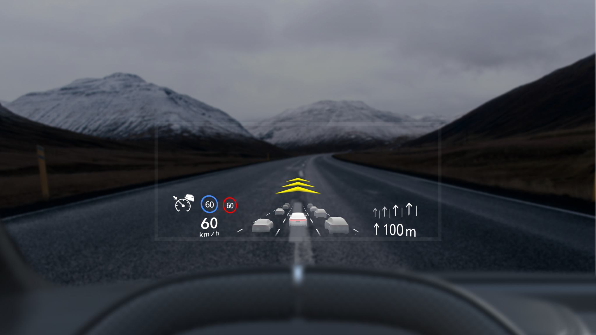 LOTUS EMEYA Head-up display