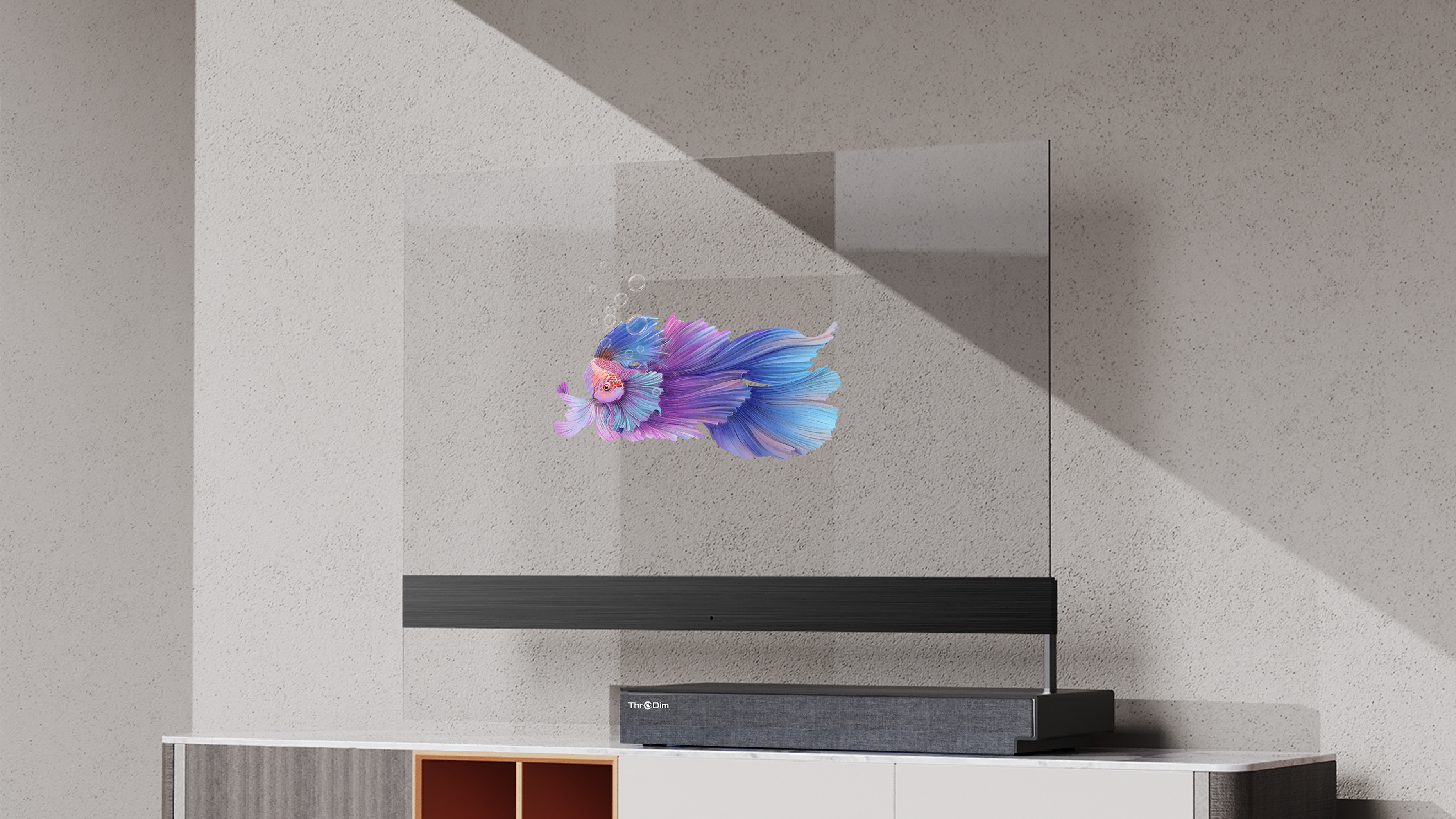 Interactive Transparent OLED TV