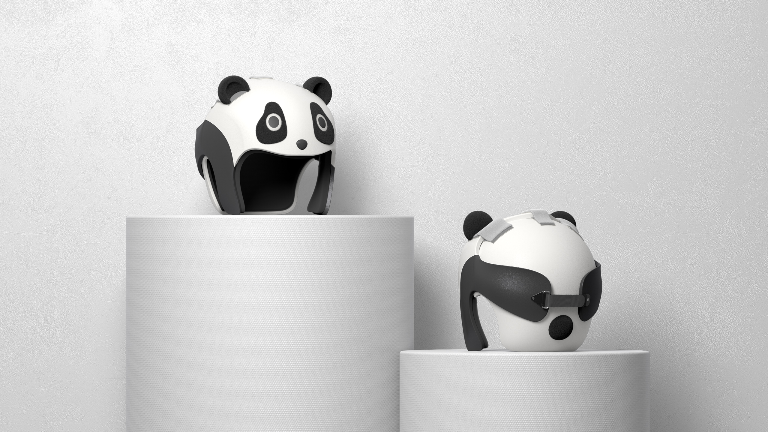 Infant Head Correction Panda Helmet