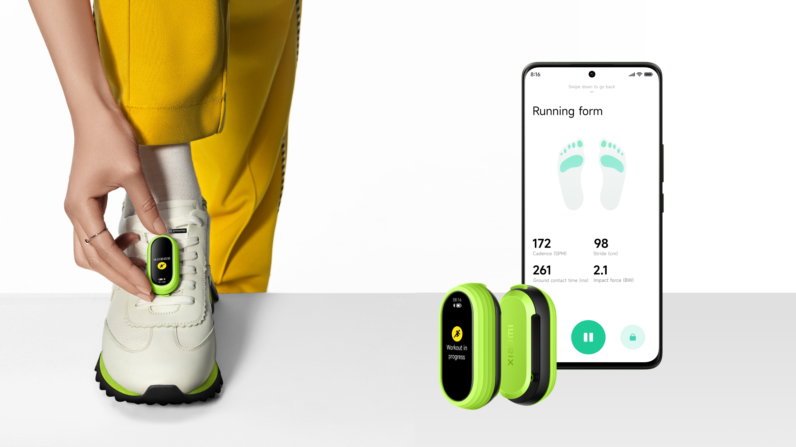 Xiaomi Smart Band 8 UI