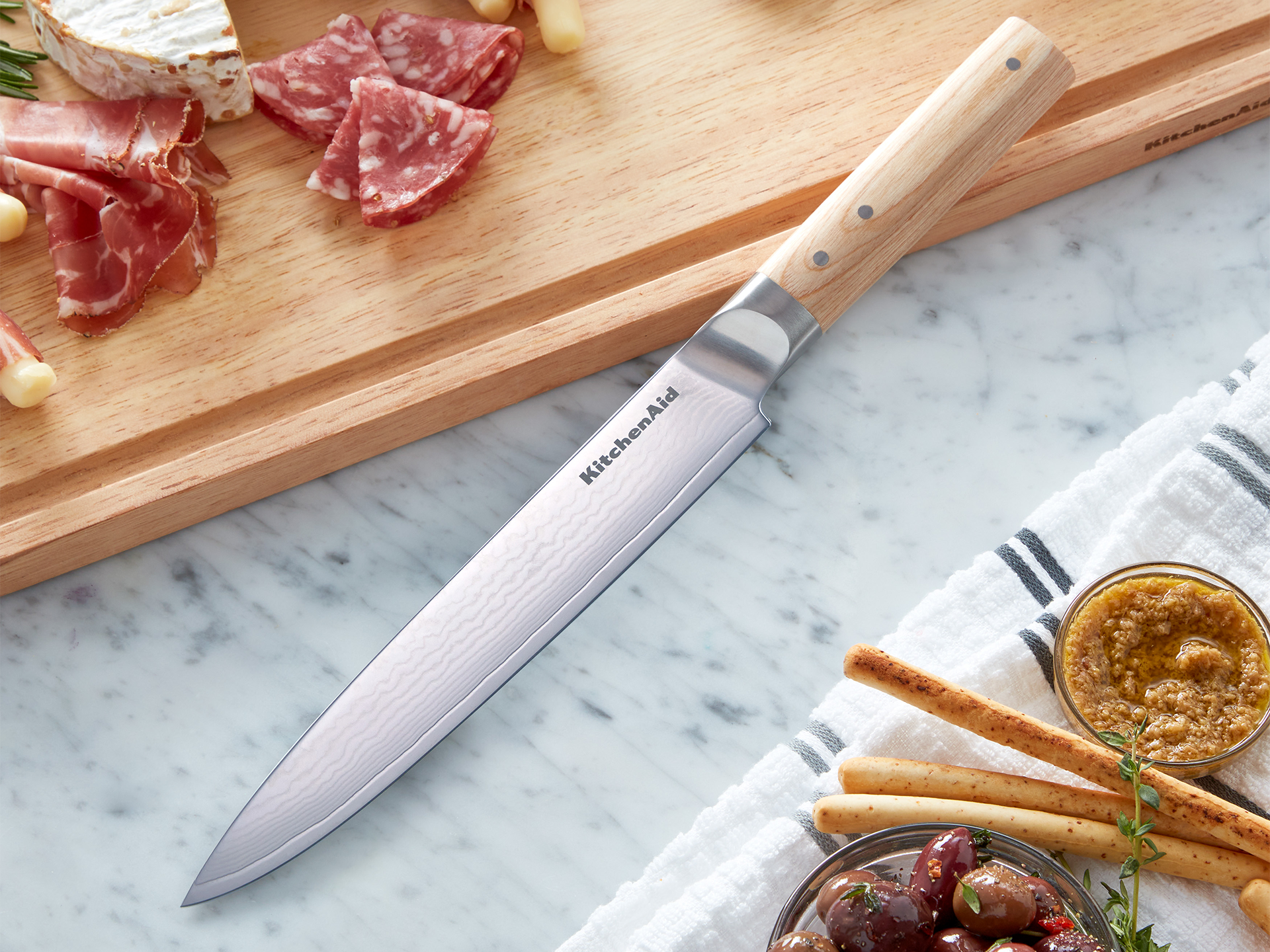 KitchenAid Damascus Knives