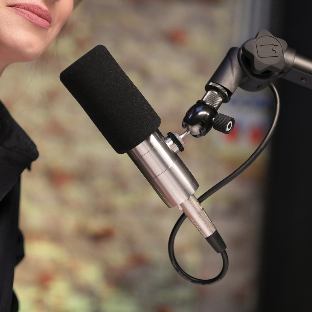ETHOS Stainless Steel Broadcasting Microphone