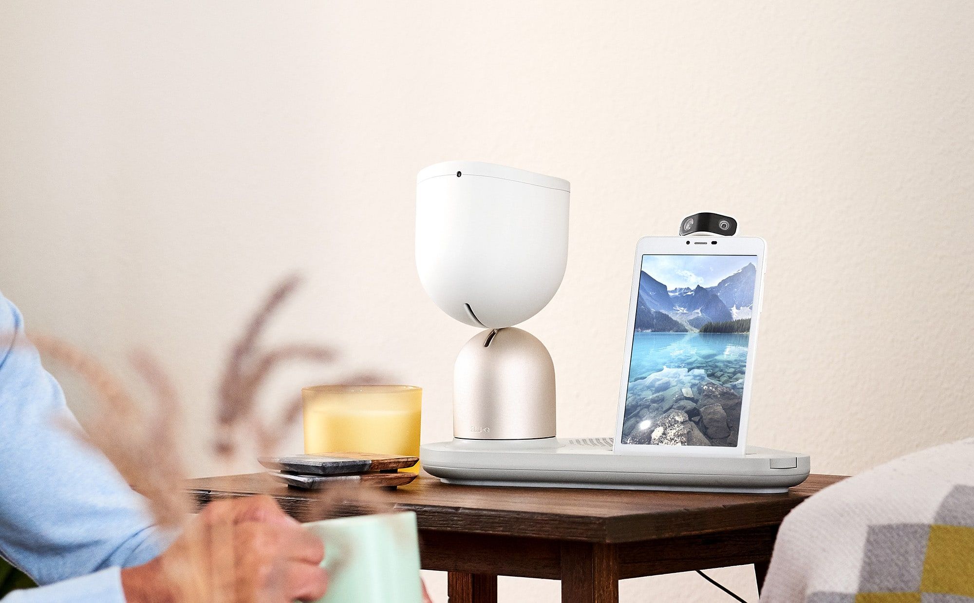 iF Design - ElliQ - A Friendly Robot to Help Us Age Healthily