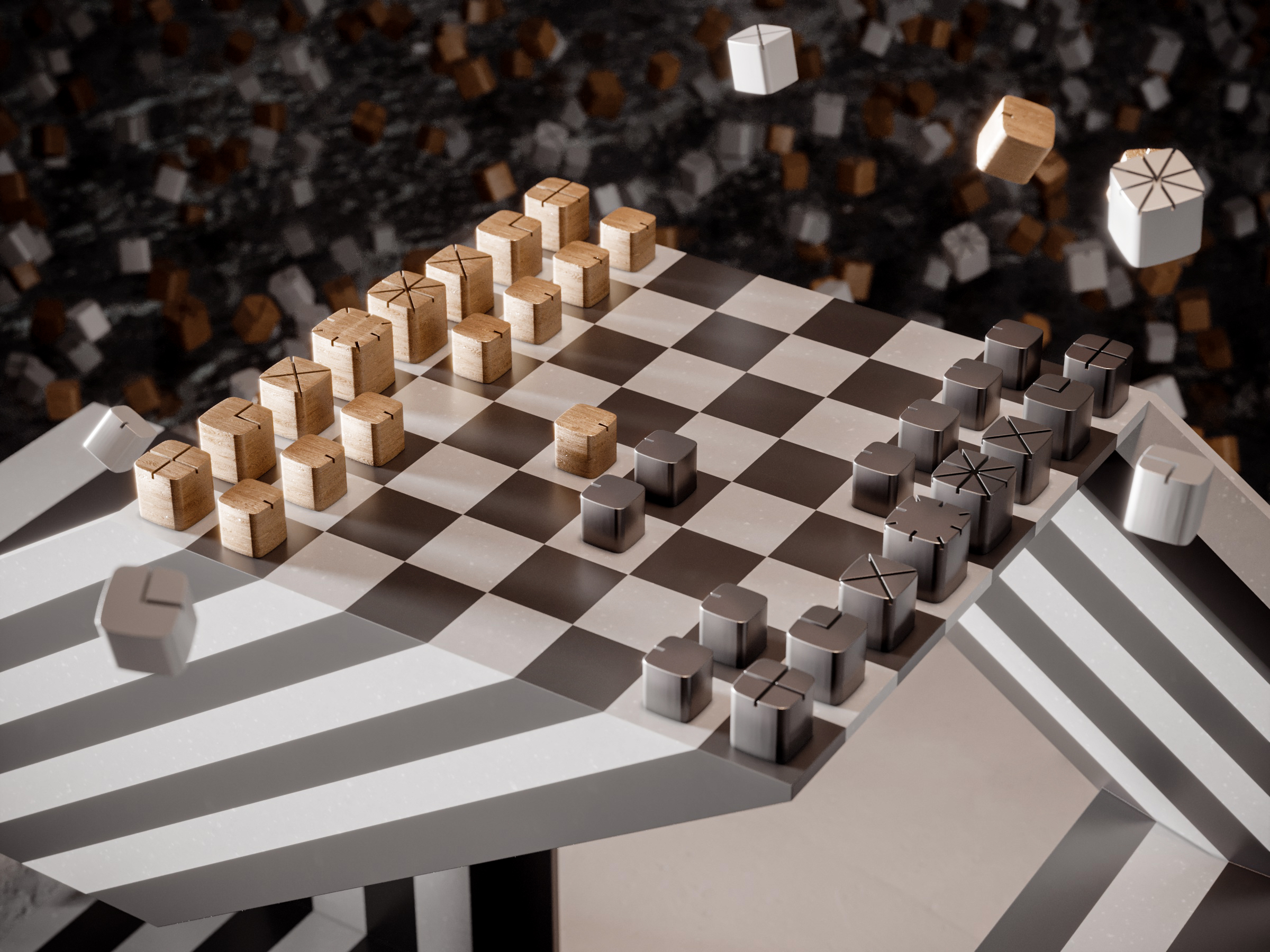 Gambit chess table