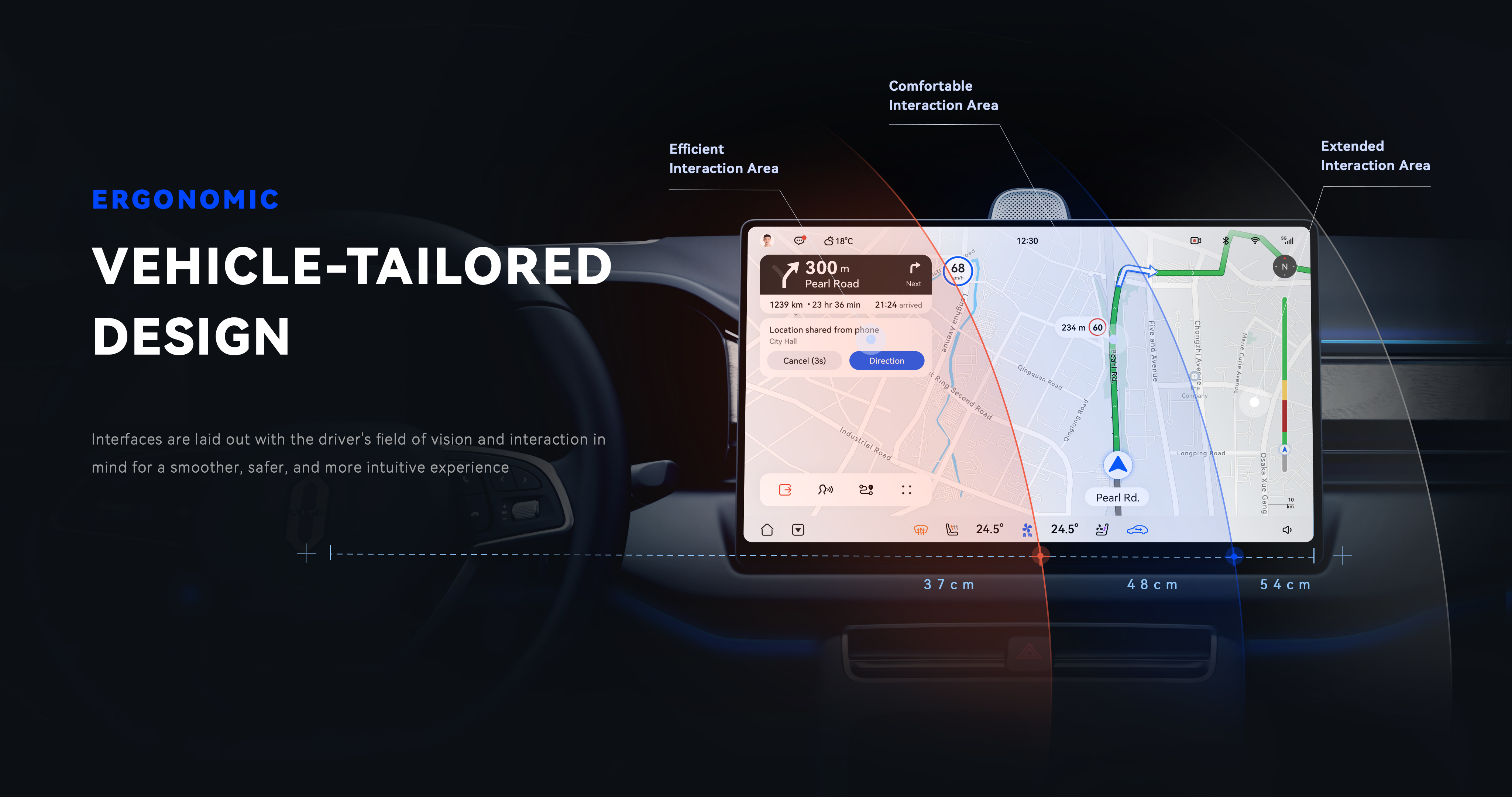 Petal Maps for Cars, make driving a pleasure