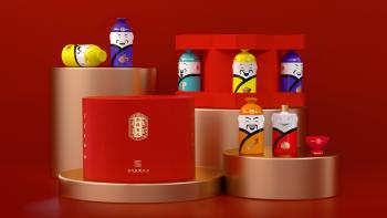 Gift from Jing Liquor · Five Chinese Blessings