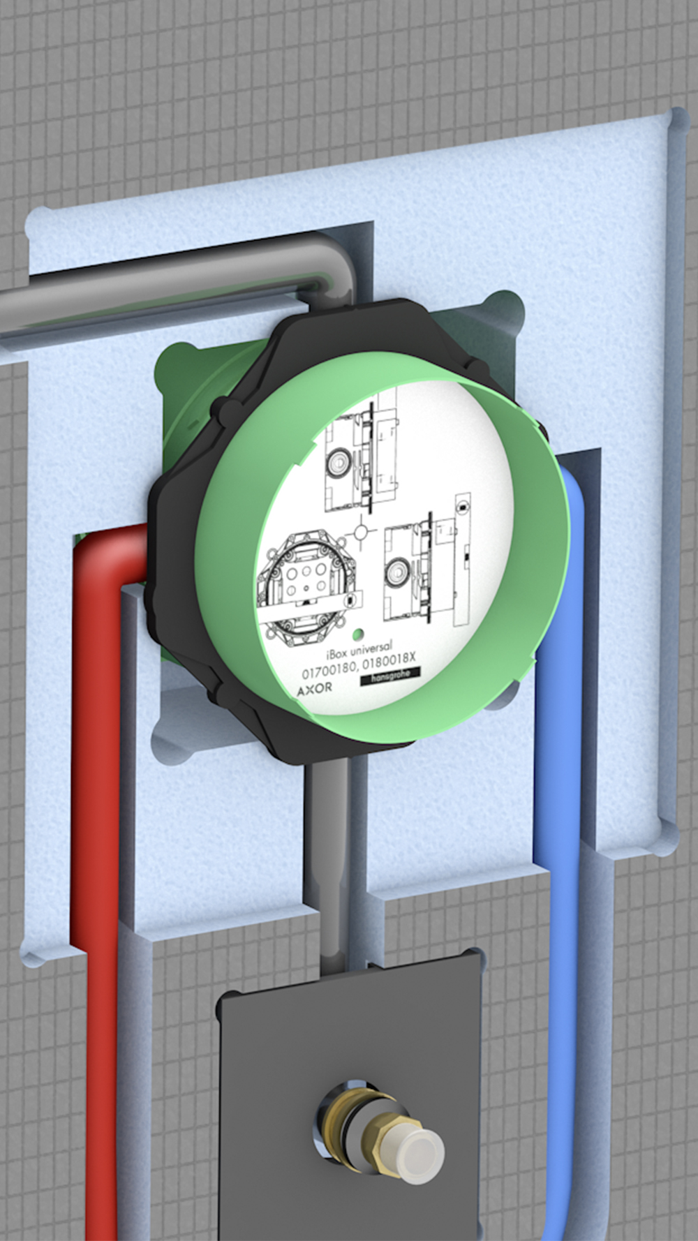 wedi Sanwell shower wall module