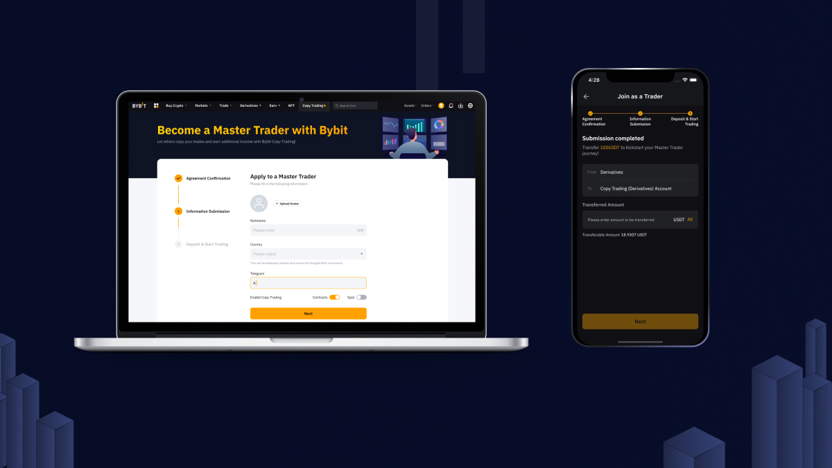 iF Design - Bybit Copytrading