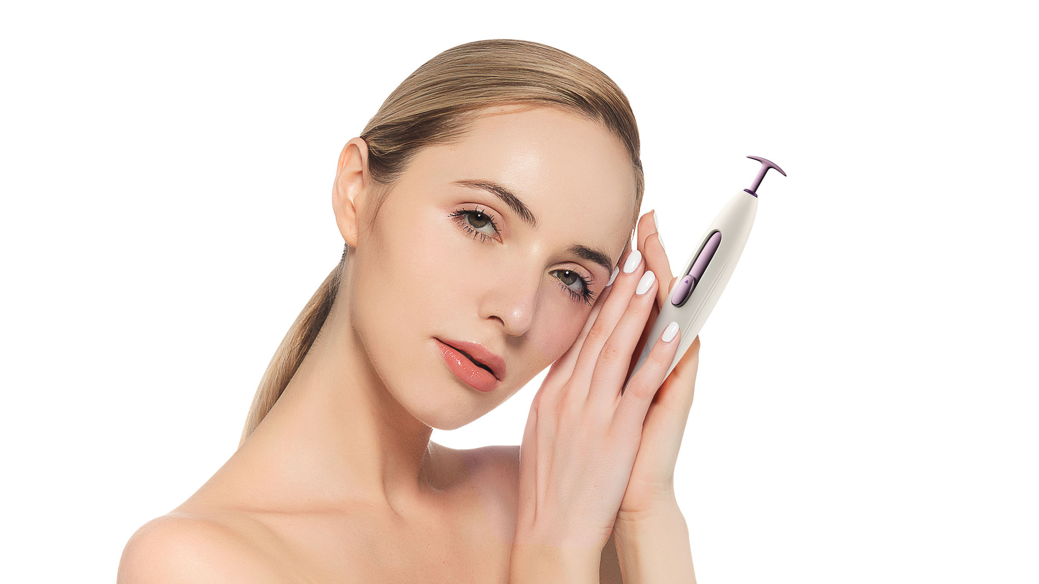 Whale-tail Shaped Cosmetic Orientator