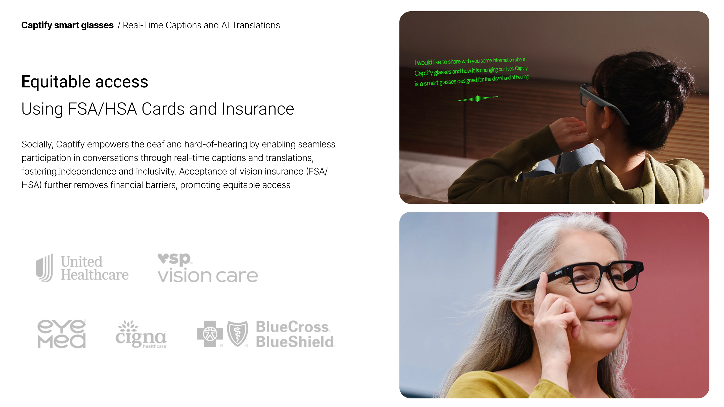 Smart Glasses: Real-Time AI communication for deaf