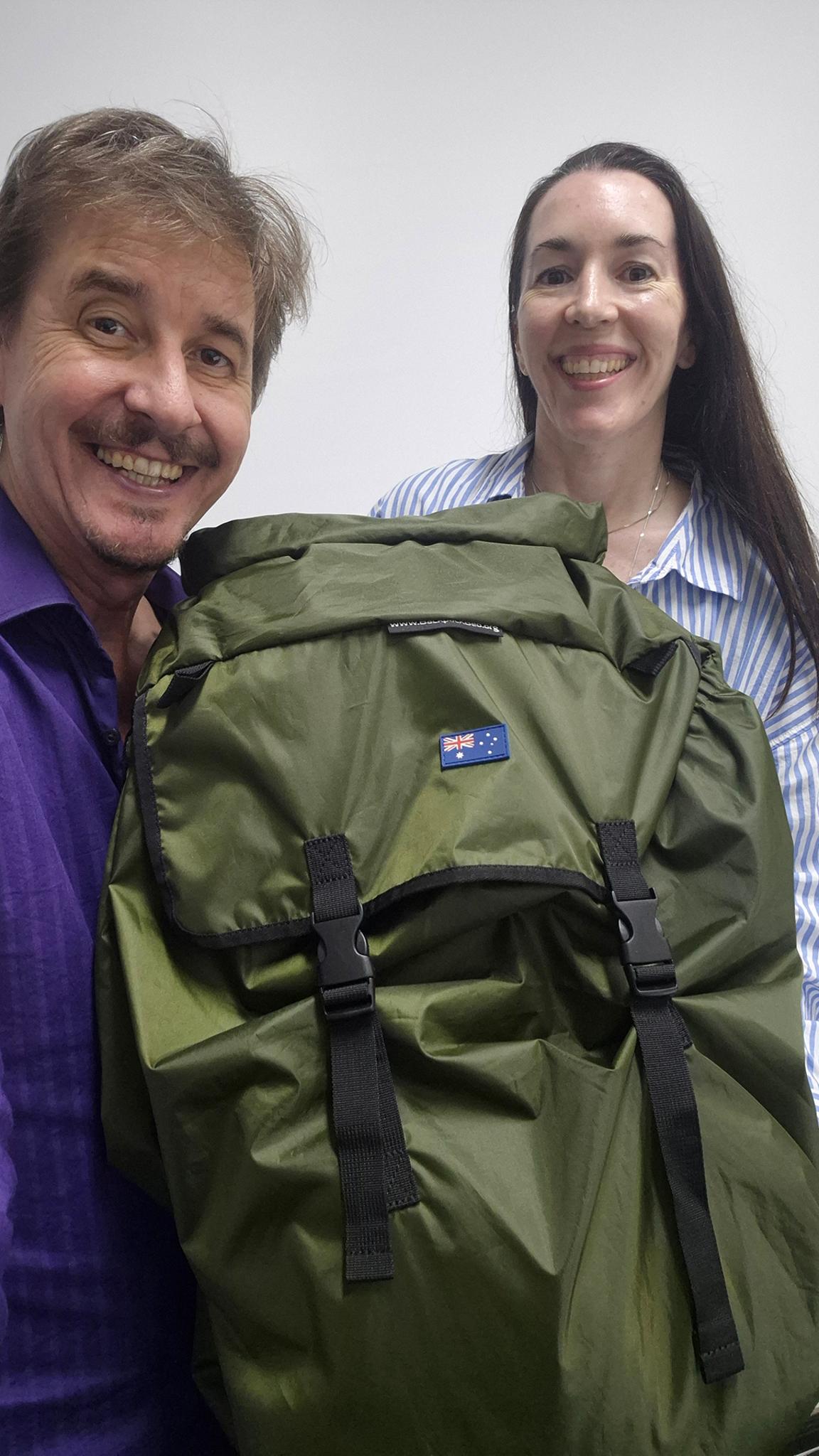 Vertical Backpack Bed