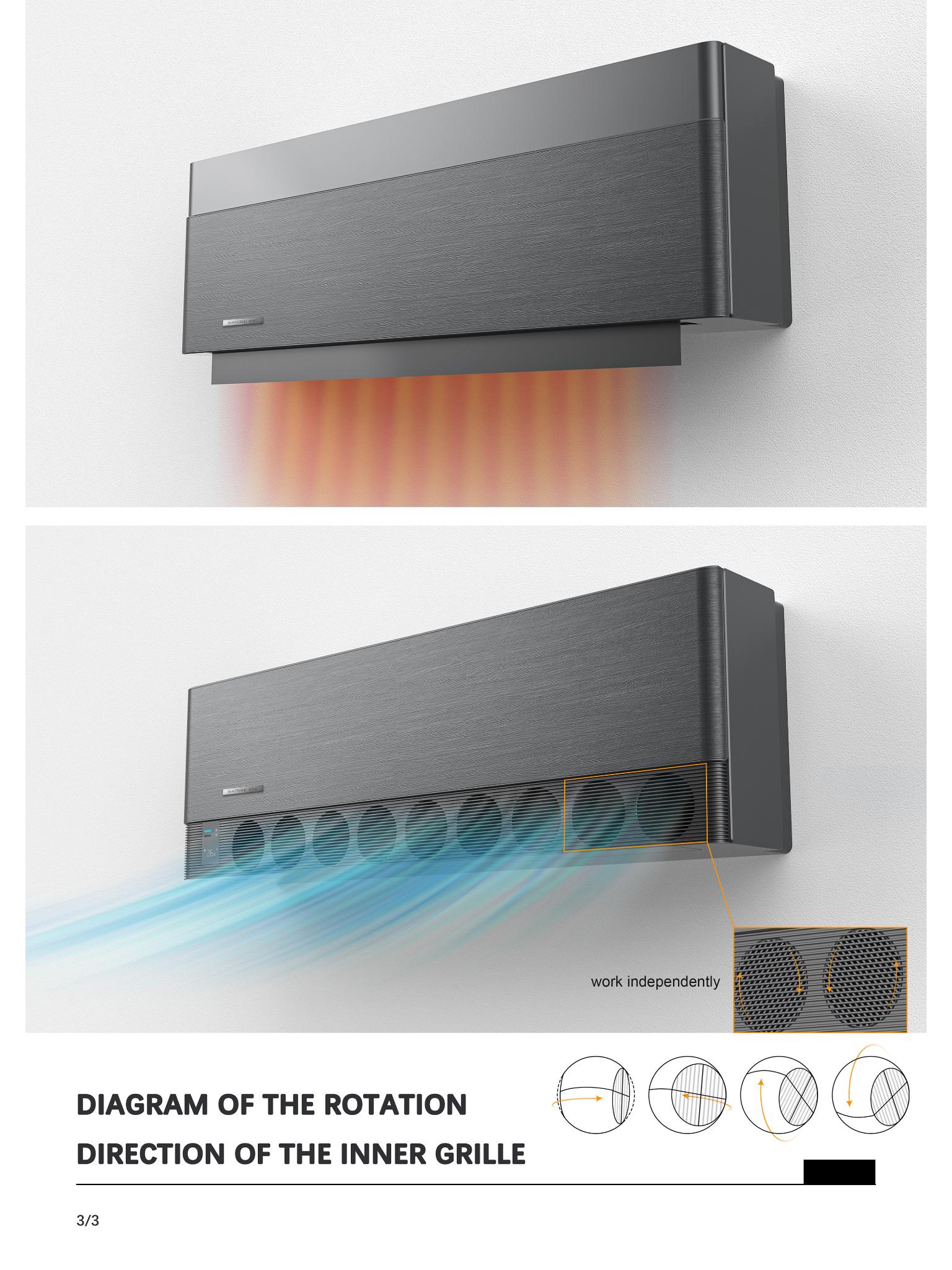 AI Wind-Sensing Air Conditioner