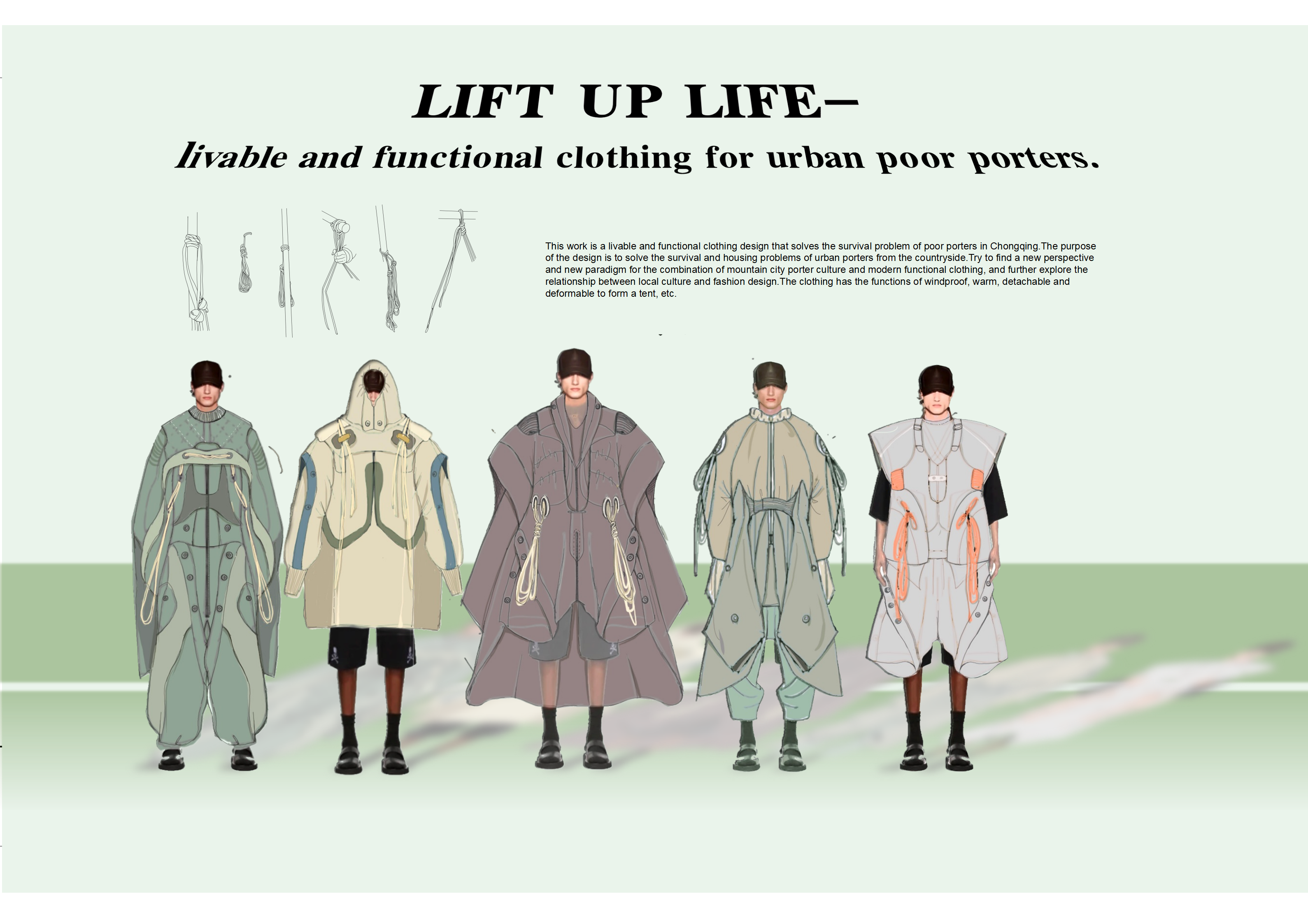 Lift up Life-Apparels for the Urban Poor Porters