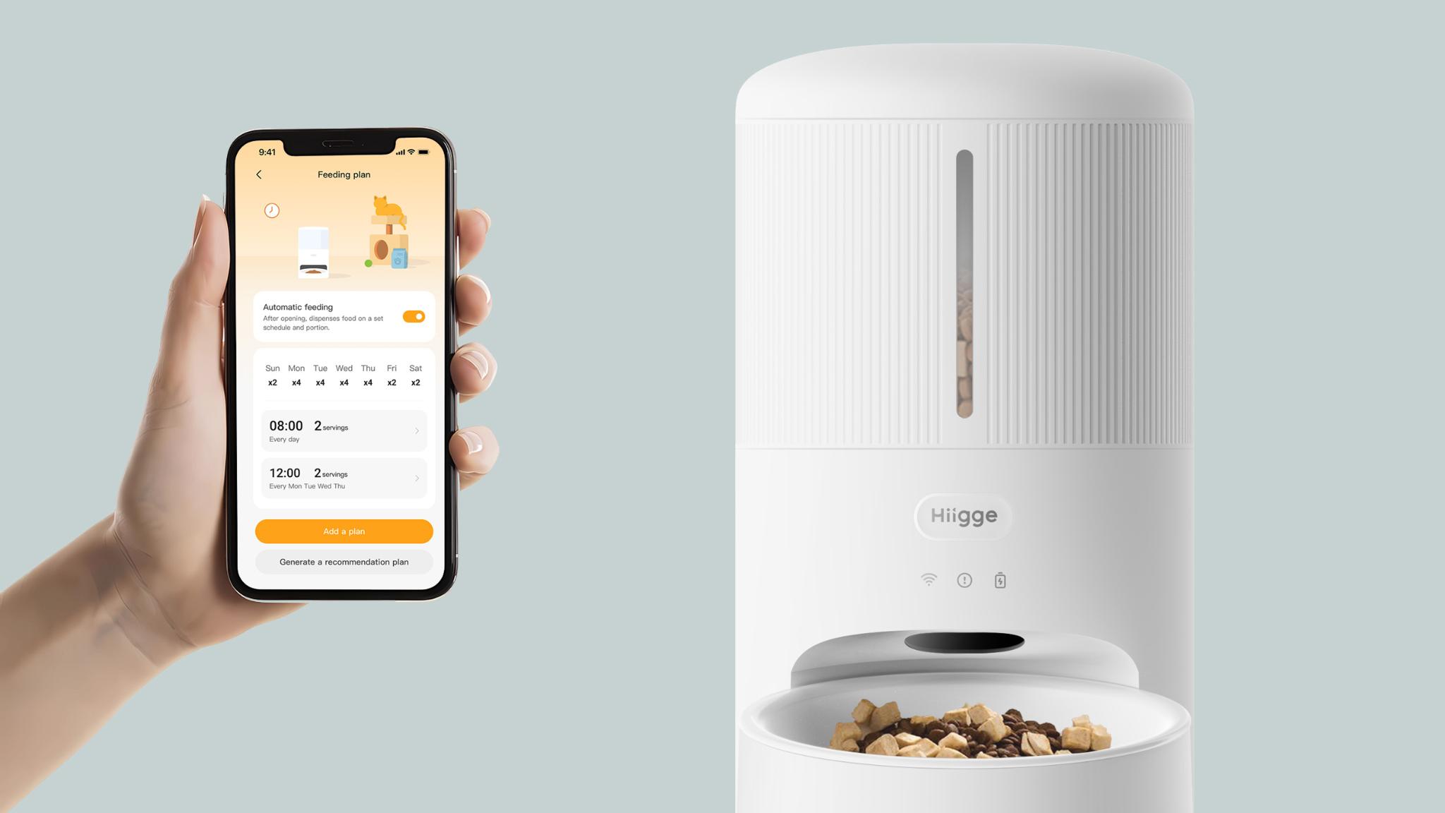 Hiigge ChowBox Automatic Pet Feeder Mini