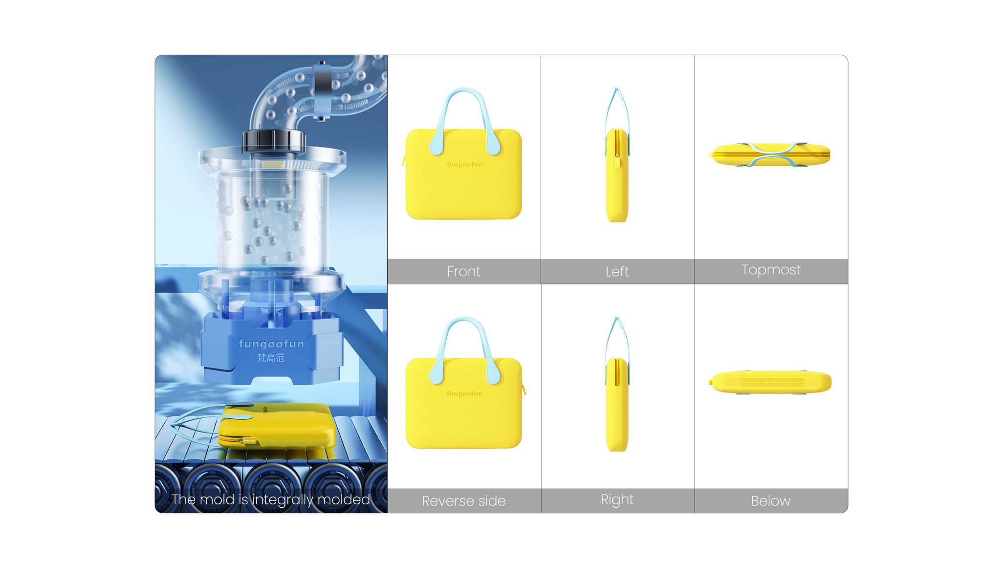 New eco-friendly material anticollision laptop bag