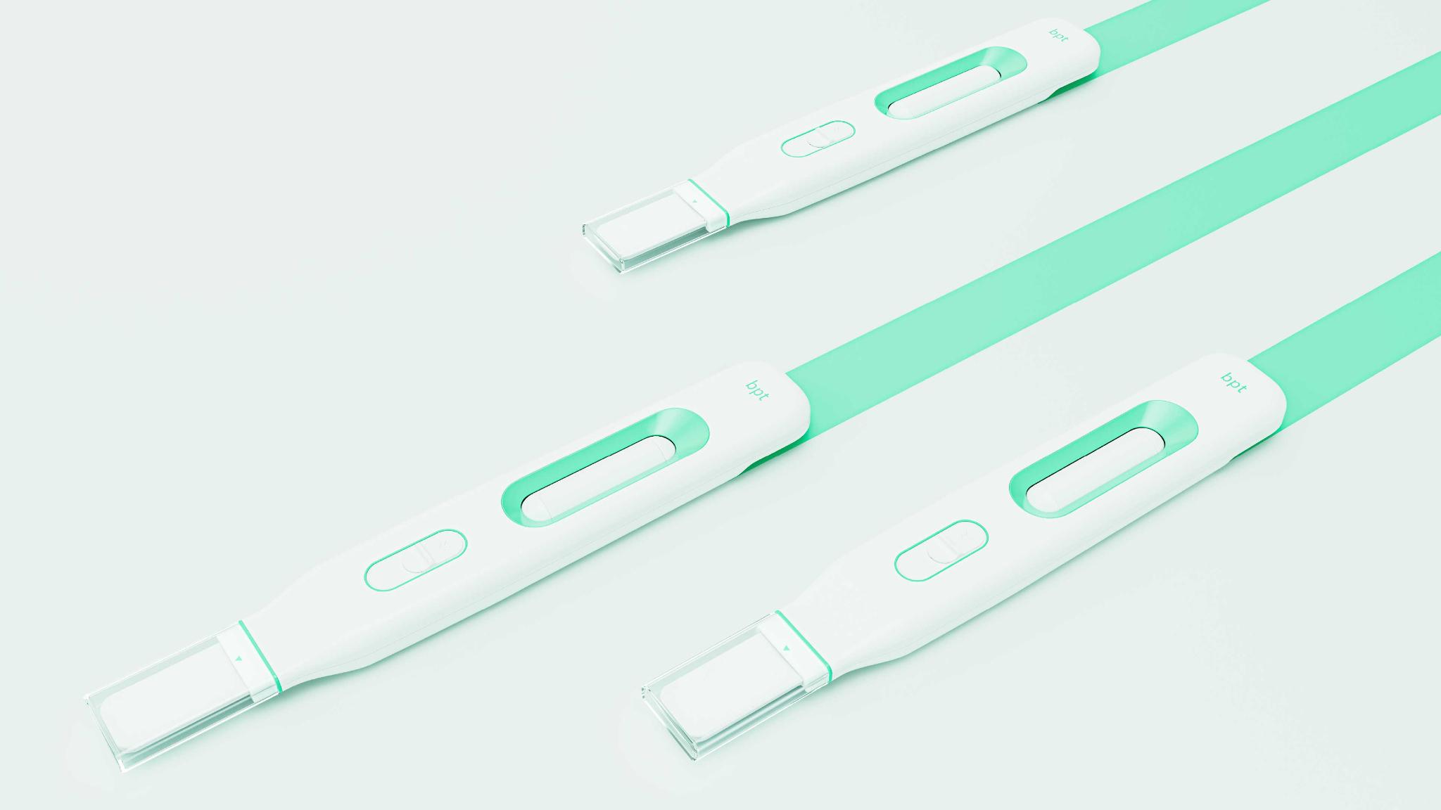BrailleSense pregnancy test design