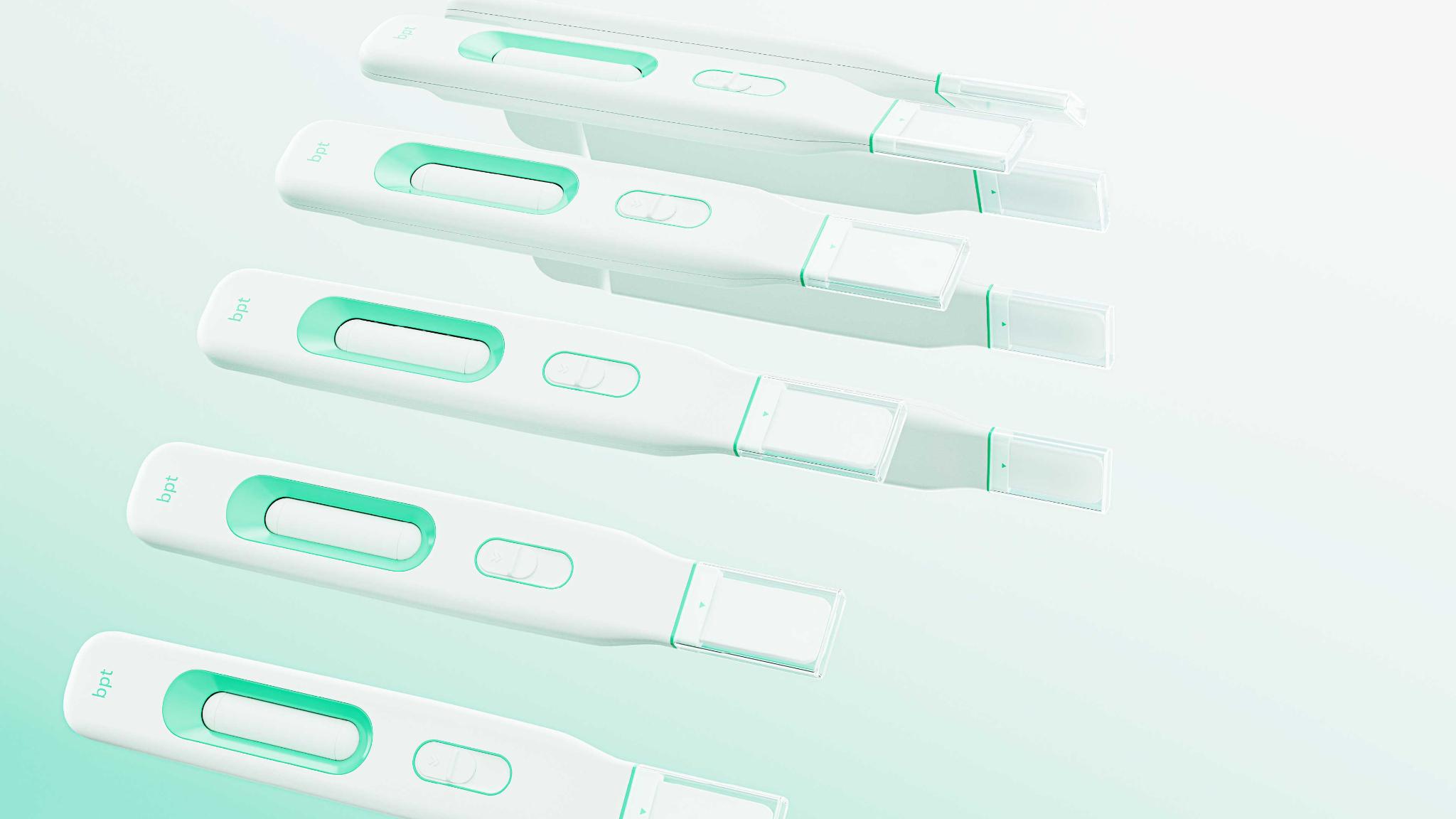 BrailleSense pregnancy test design
