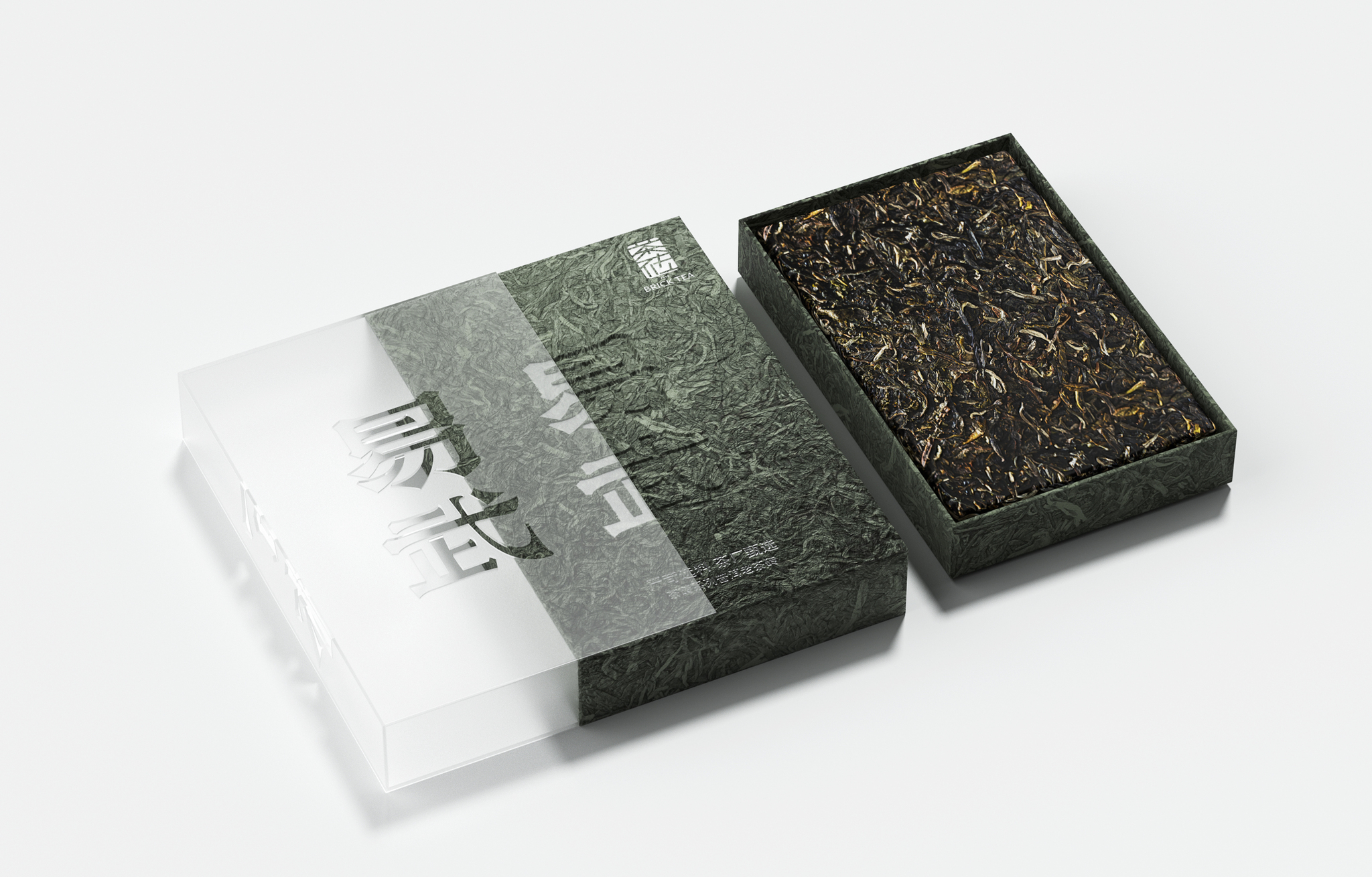 Tea brand packaging design of Brick Tea