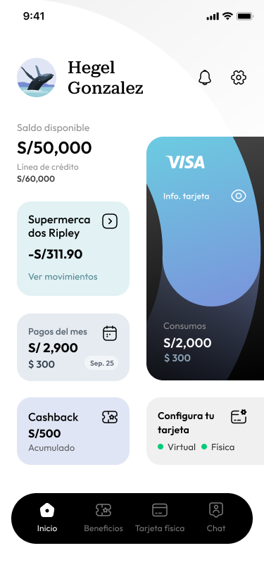 iO Card - Peruvian Digital Credit Card