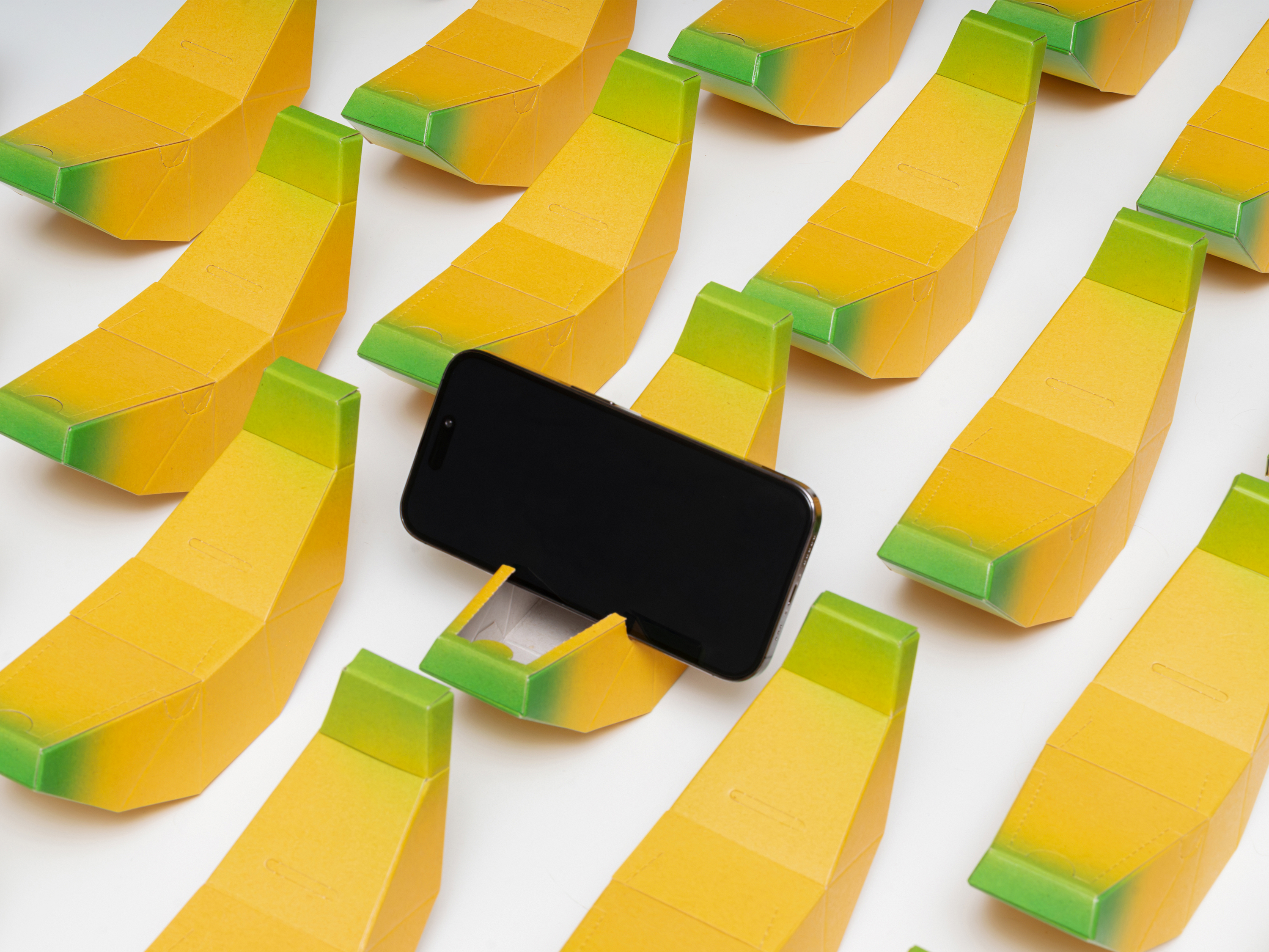 Banana fiber paper packing design