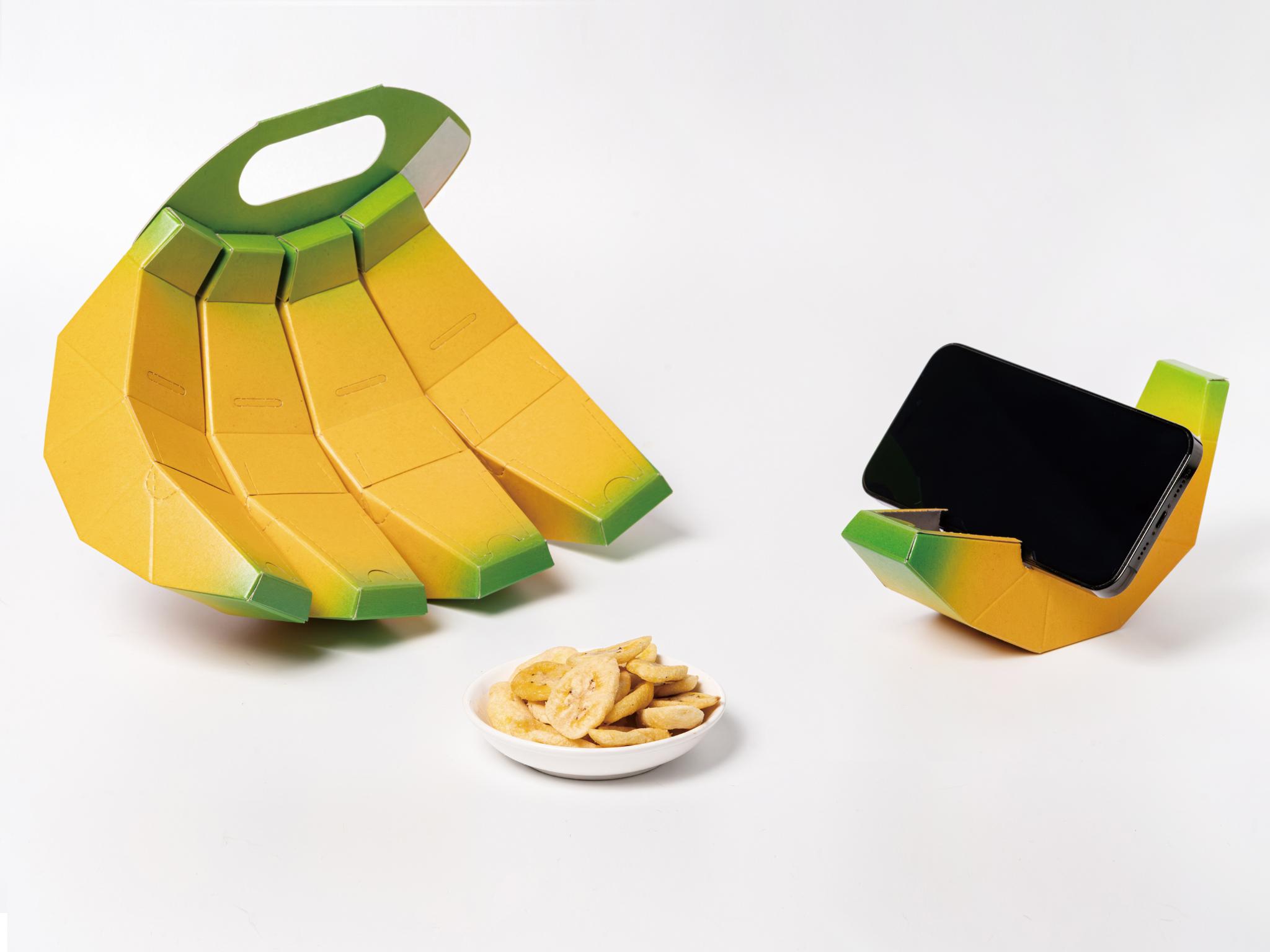 Banana fiber paper packing design