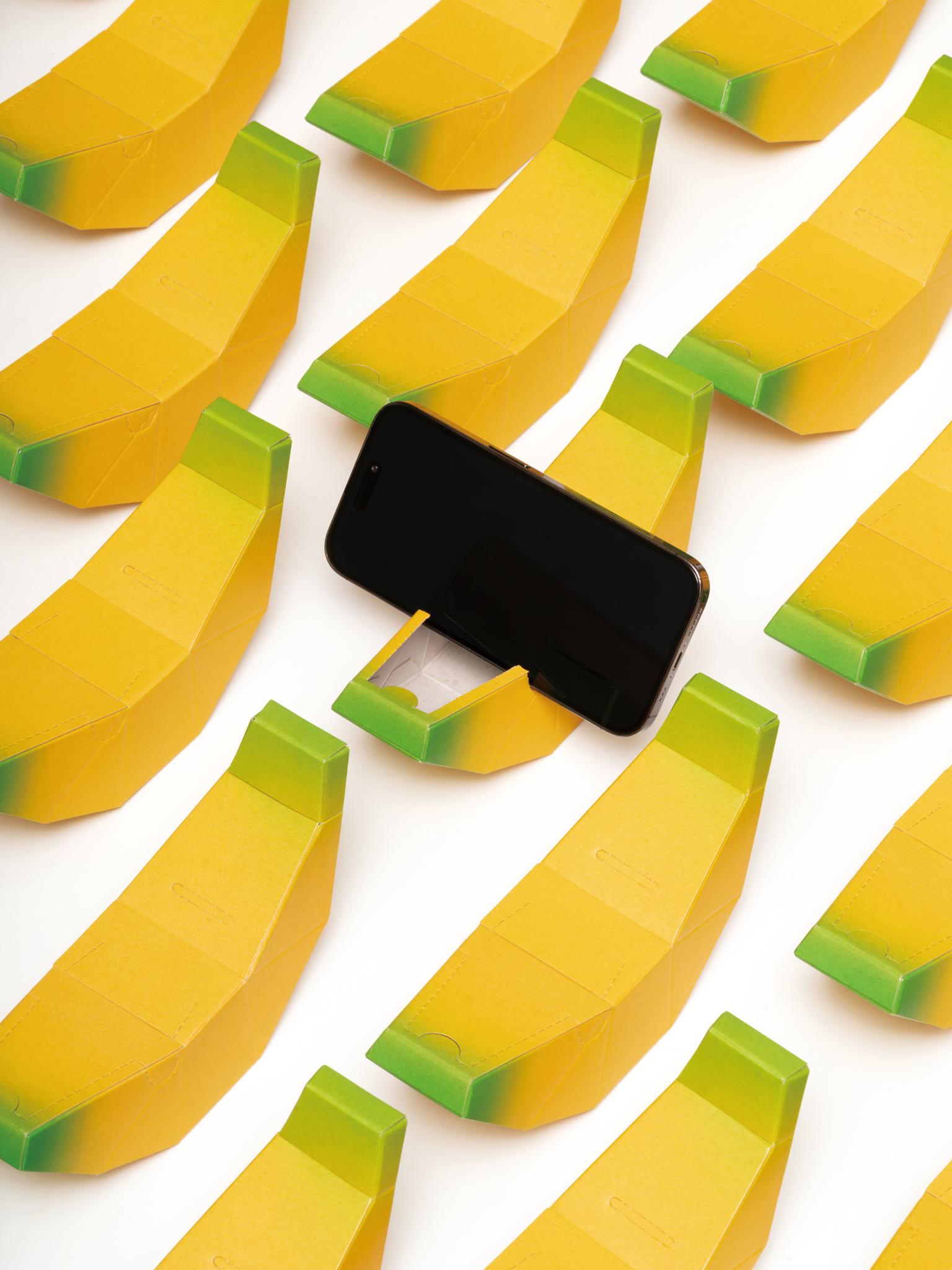 Banana fiber paper packing design