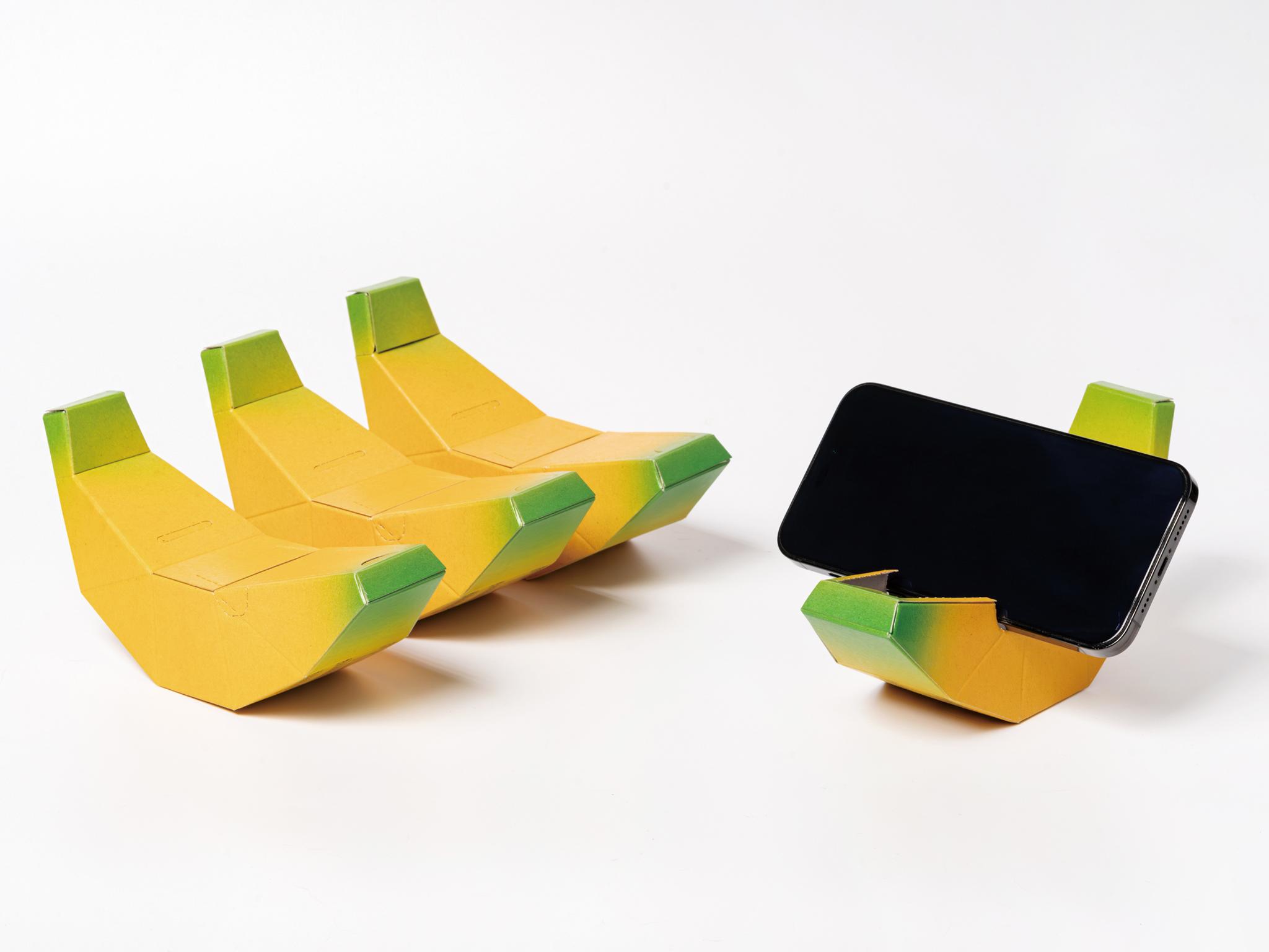Banana fiber paper packing design