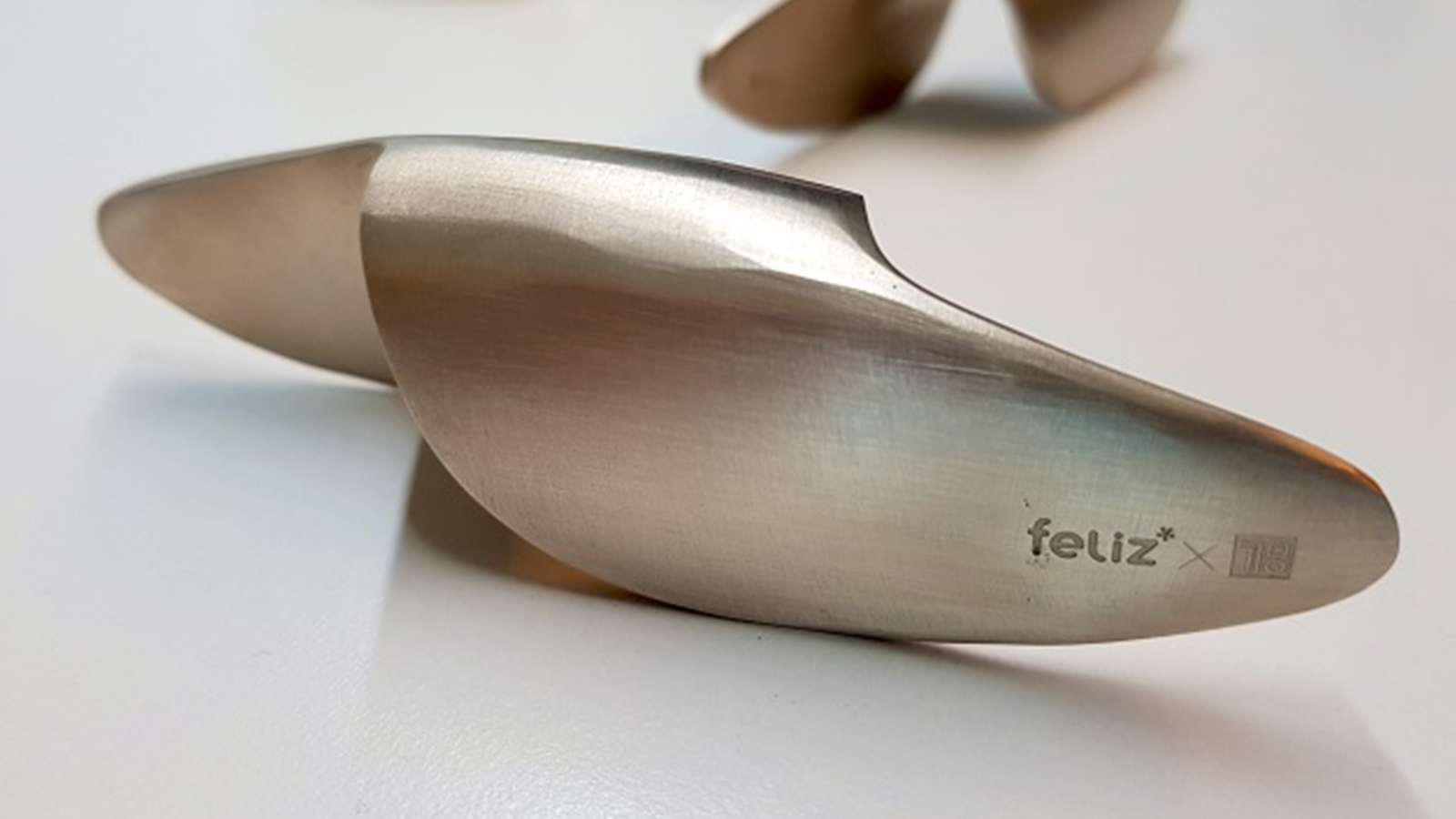 bronze fidget massage unit