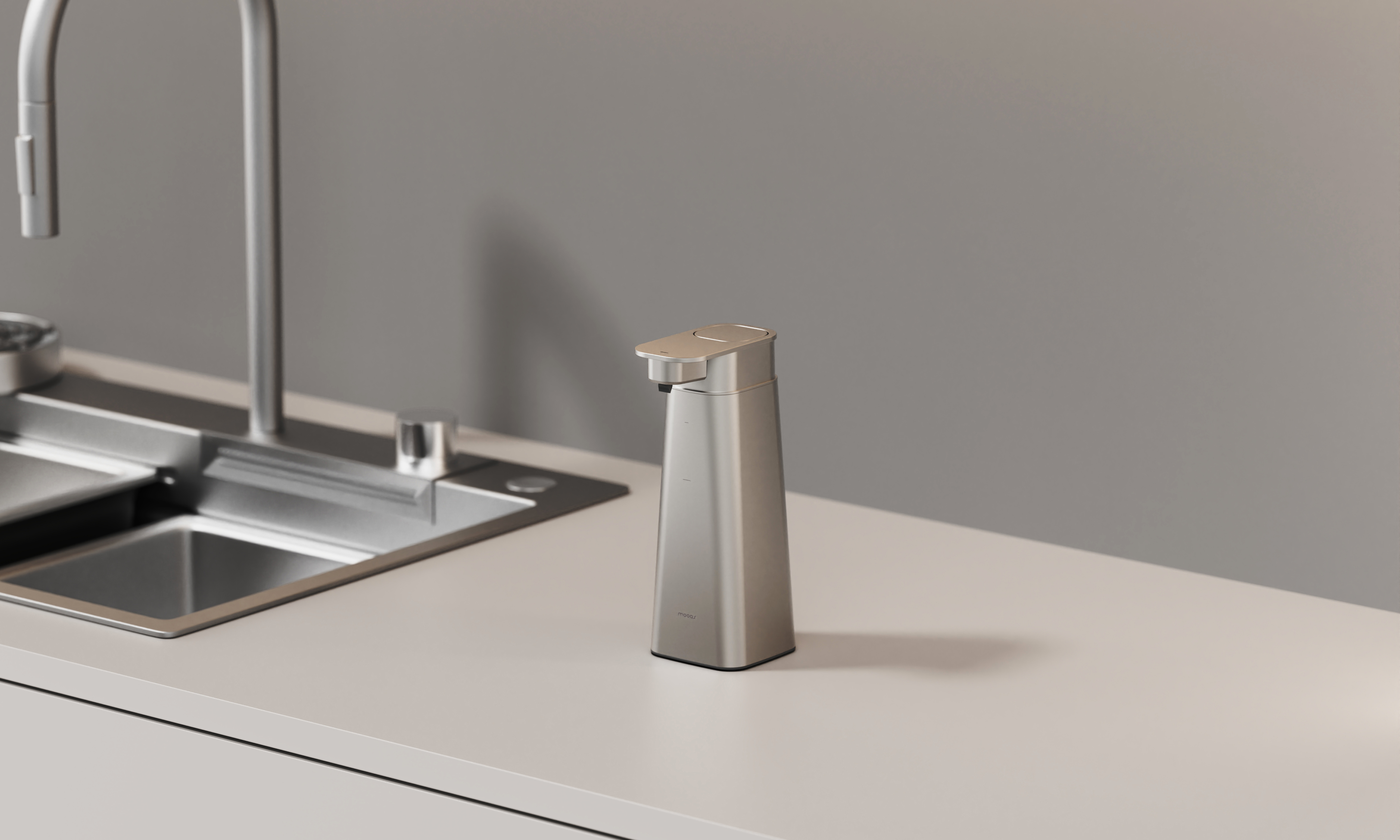 Mooas Metal Soap&Gel Dispenser