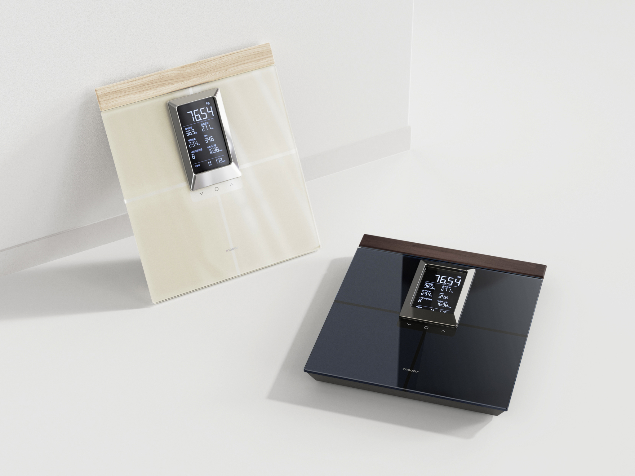 Mooas Smart Handbar LCD Body Composition Scale