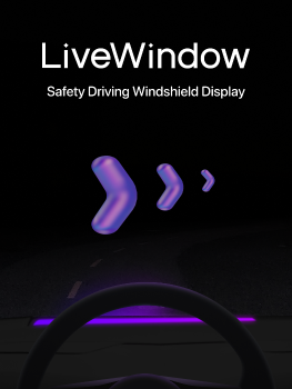 LiveWindow: Safety Driving Windshield Display