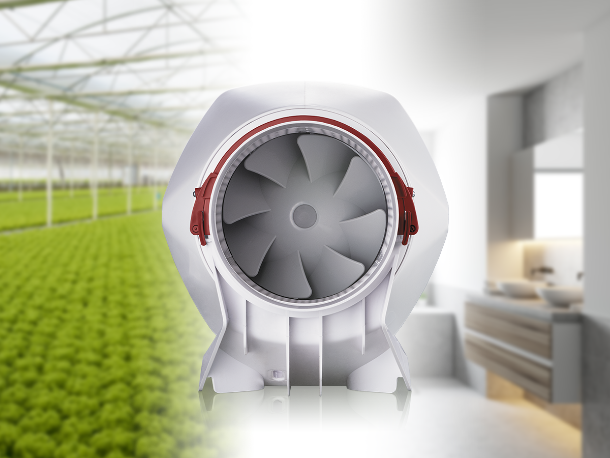 Vents Stream - quiet and energy-efficient duct fan