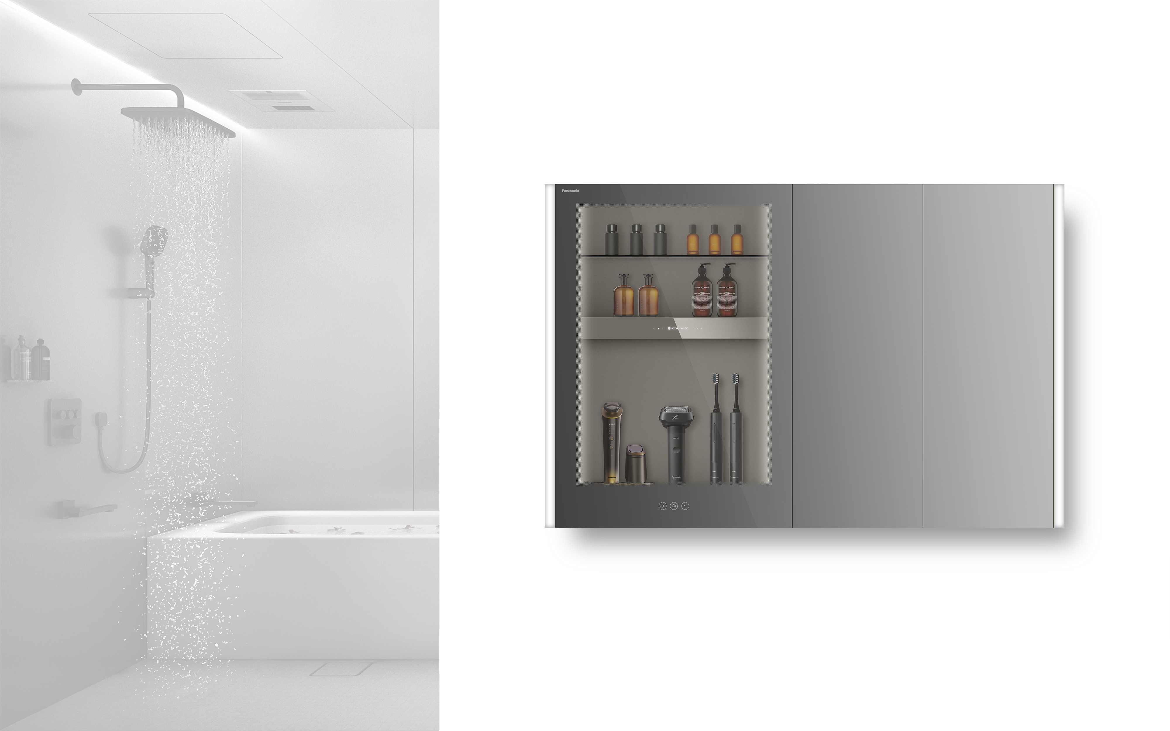 Yingzi Series·Bathroom Mirror Cabinet
