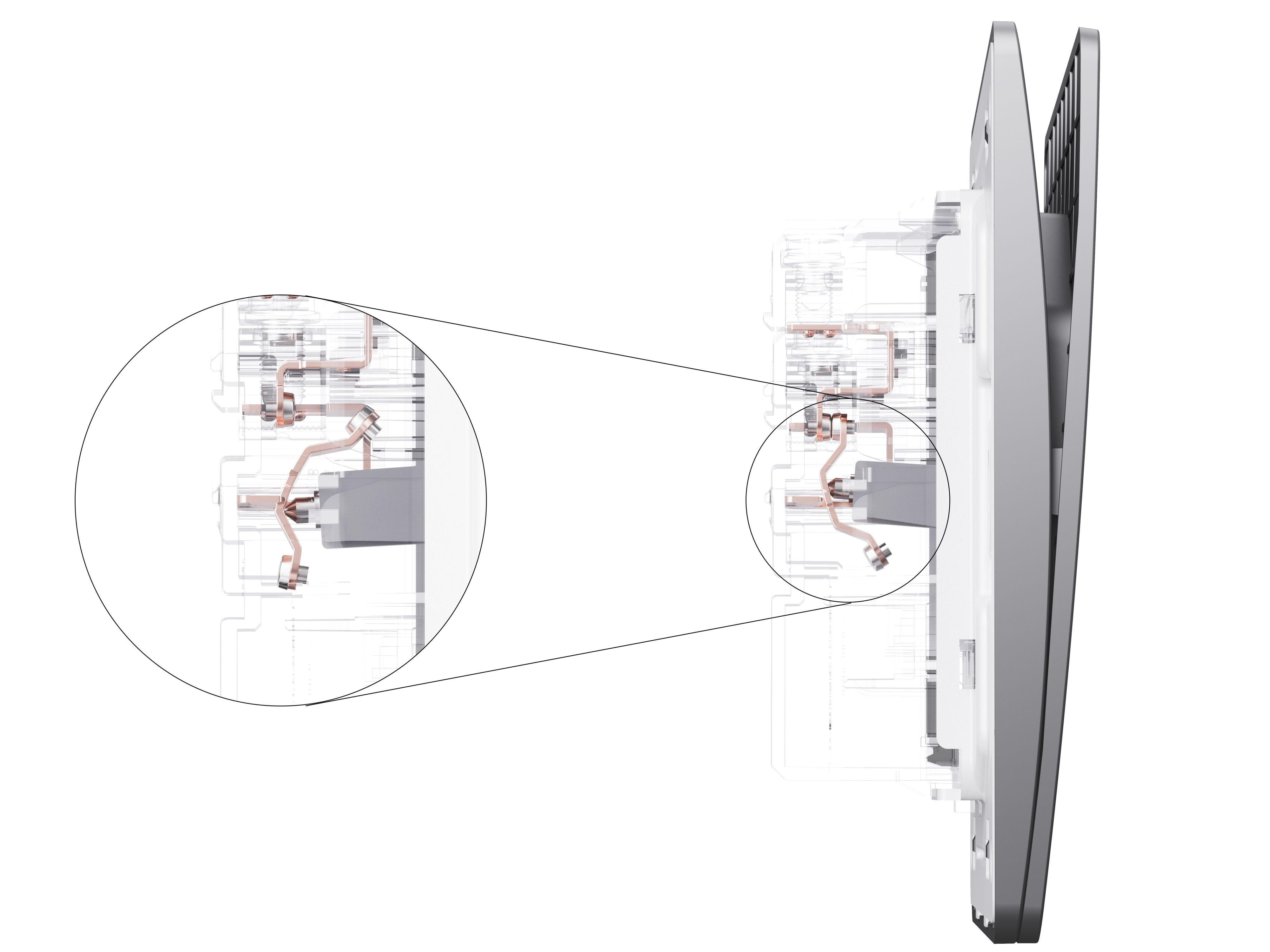 A76 ultra-slim series switch socket