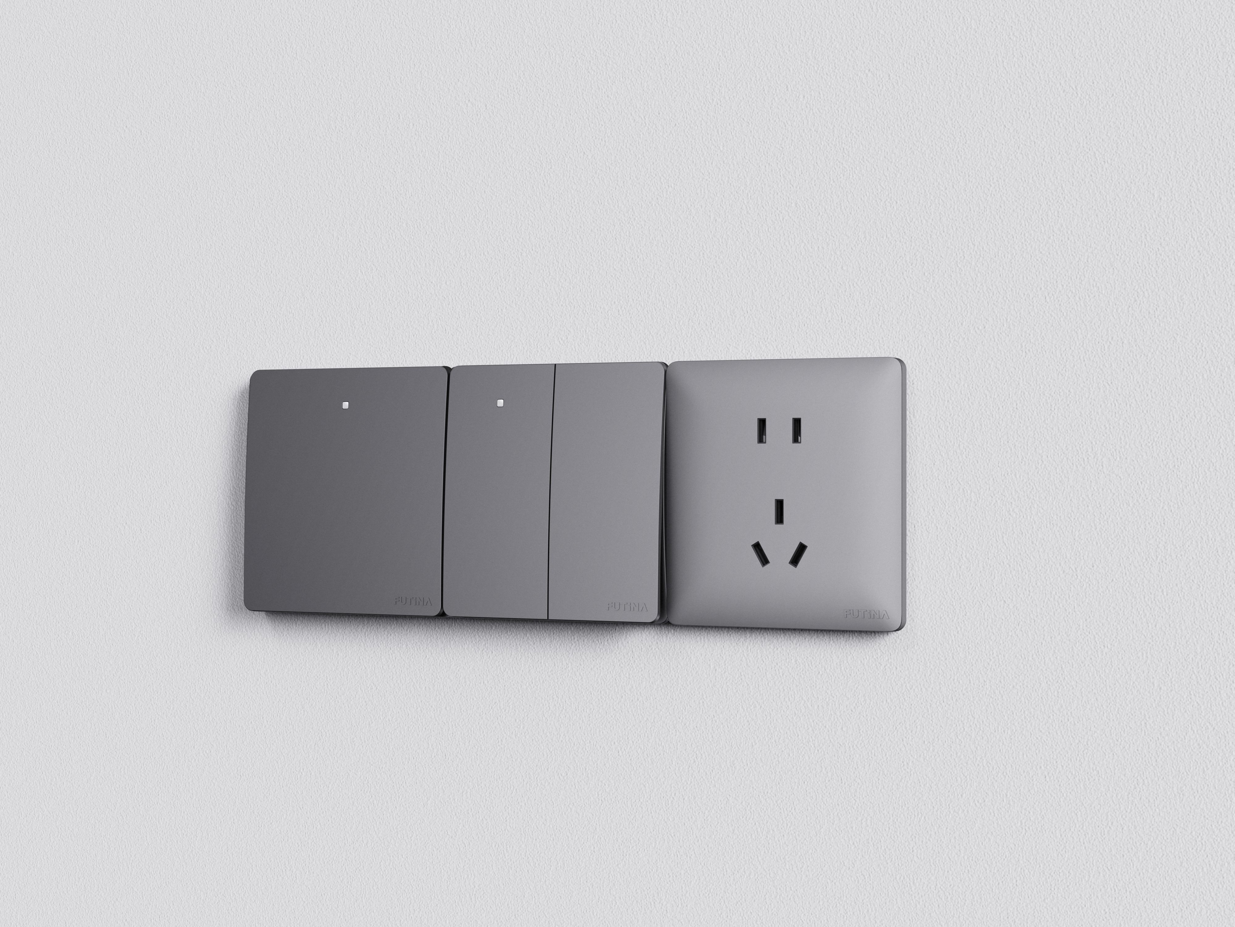 A76 ultra-slim series switch socket