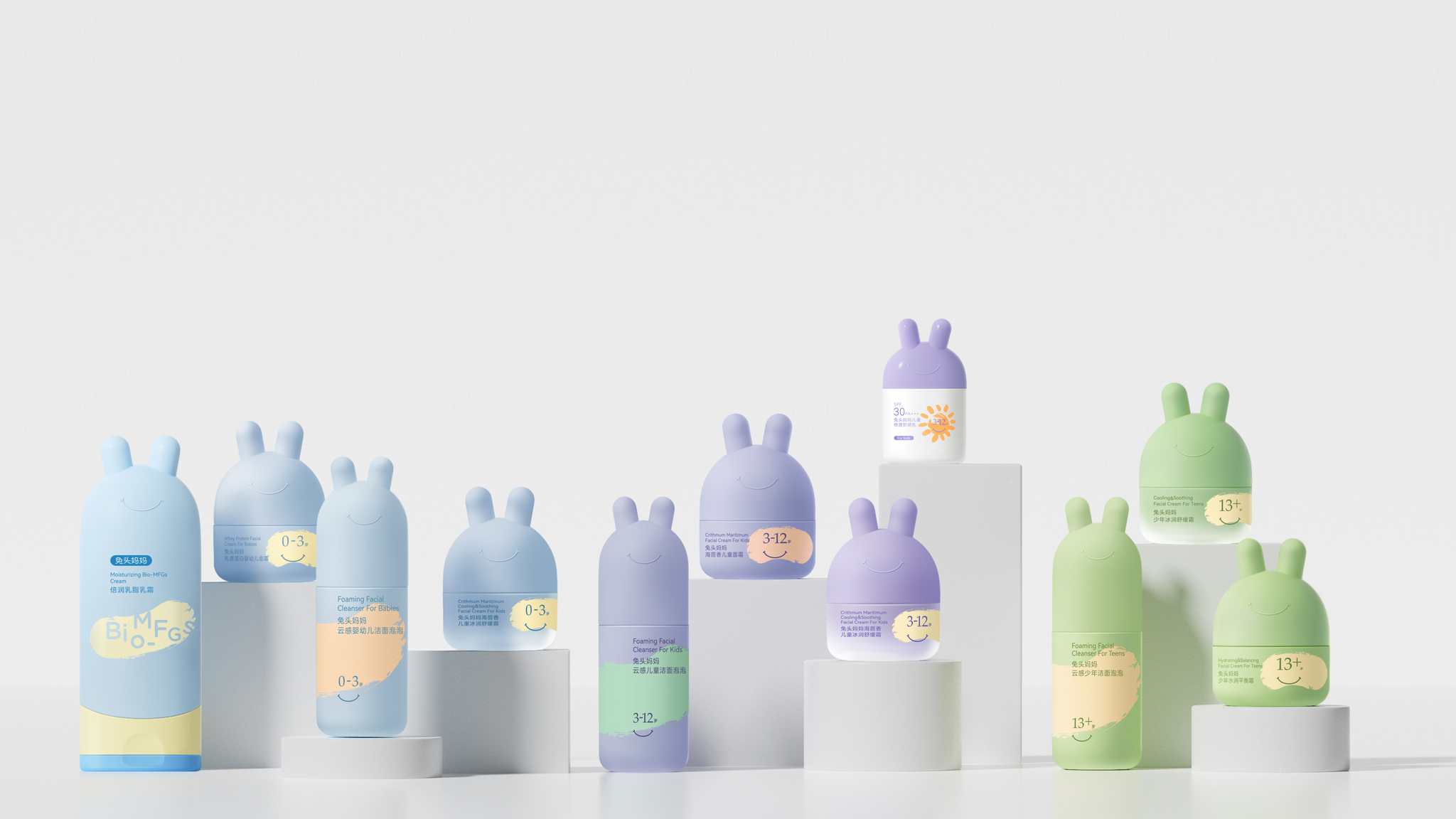 MOMPICK Age-Targeted Wash & Care Series