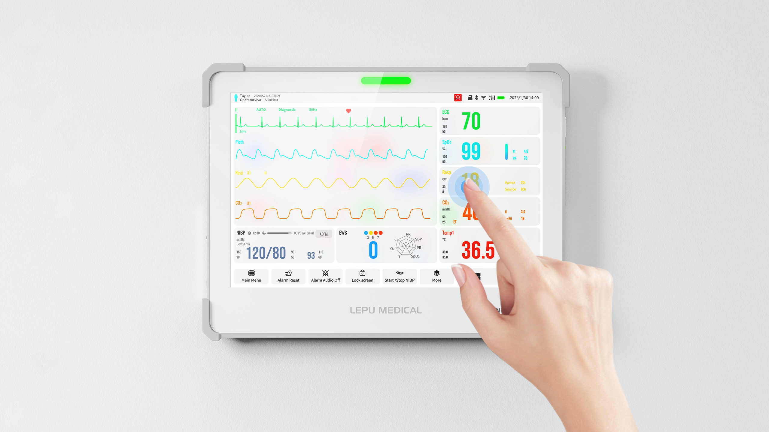 Tablet Multi-Parameter Monitor