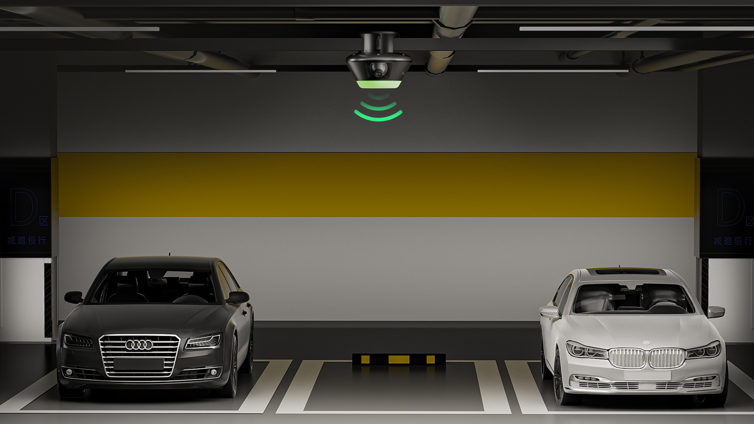 Indoor Parking Guidance Camera