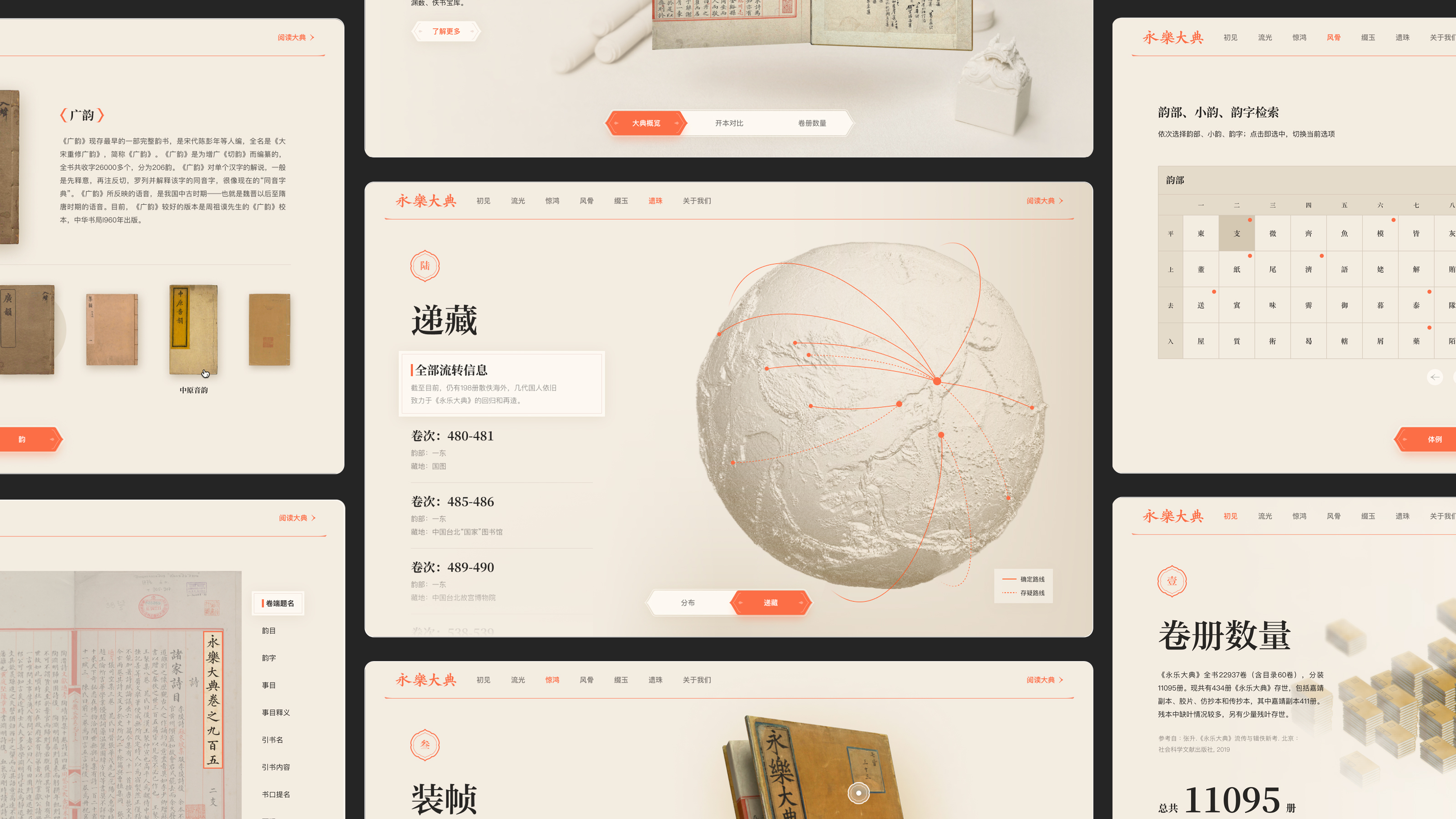 Yongle Encyclopedia Digitalization Website